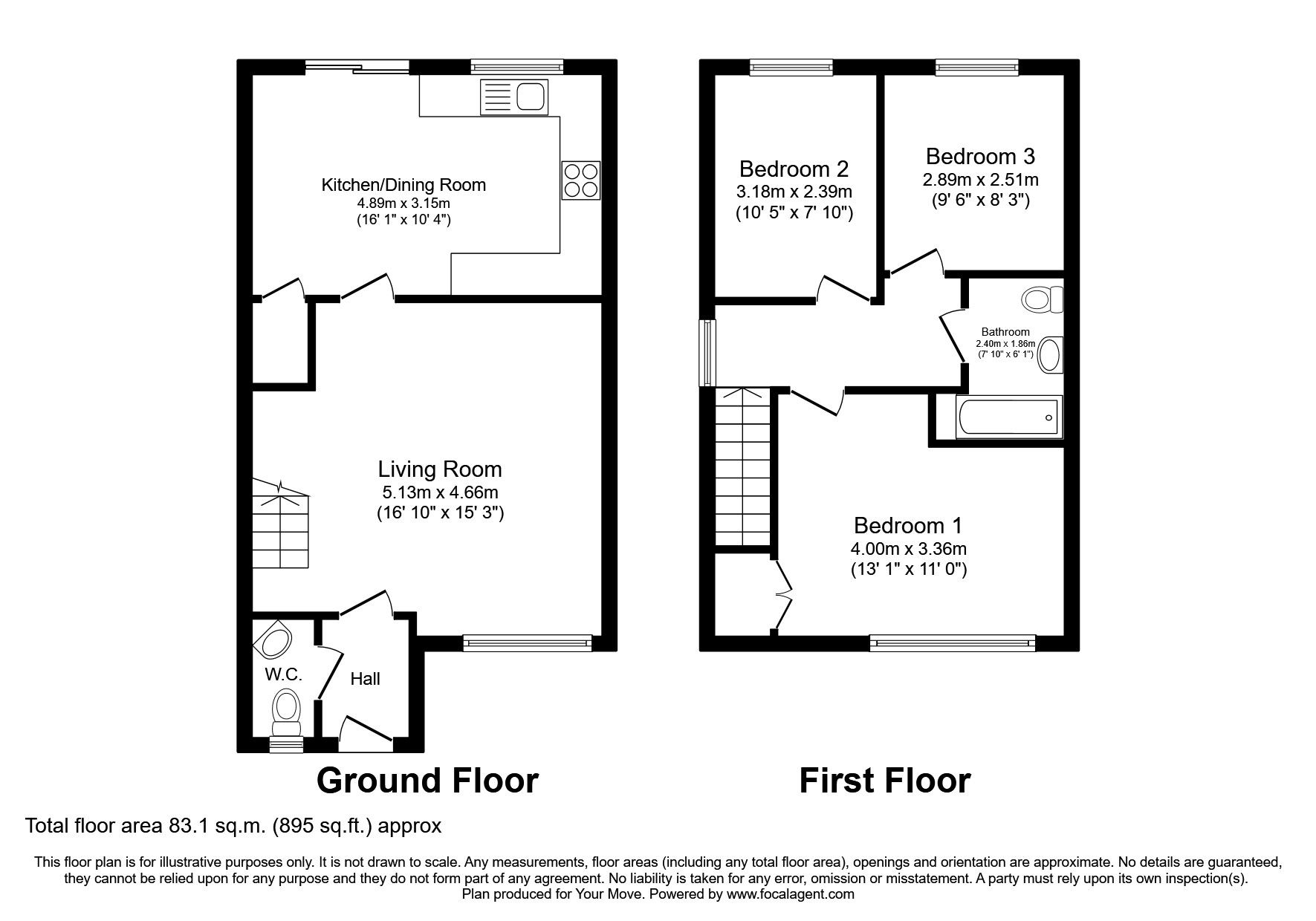 3 bed semidetached house for sale in Goldcrest Crescent, Lesmahagow