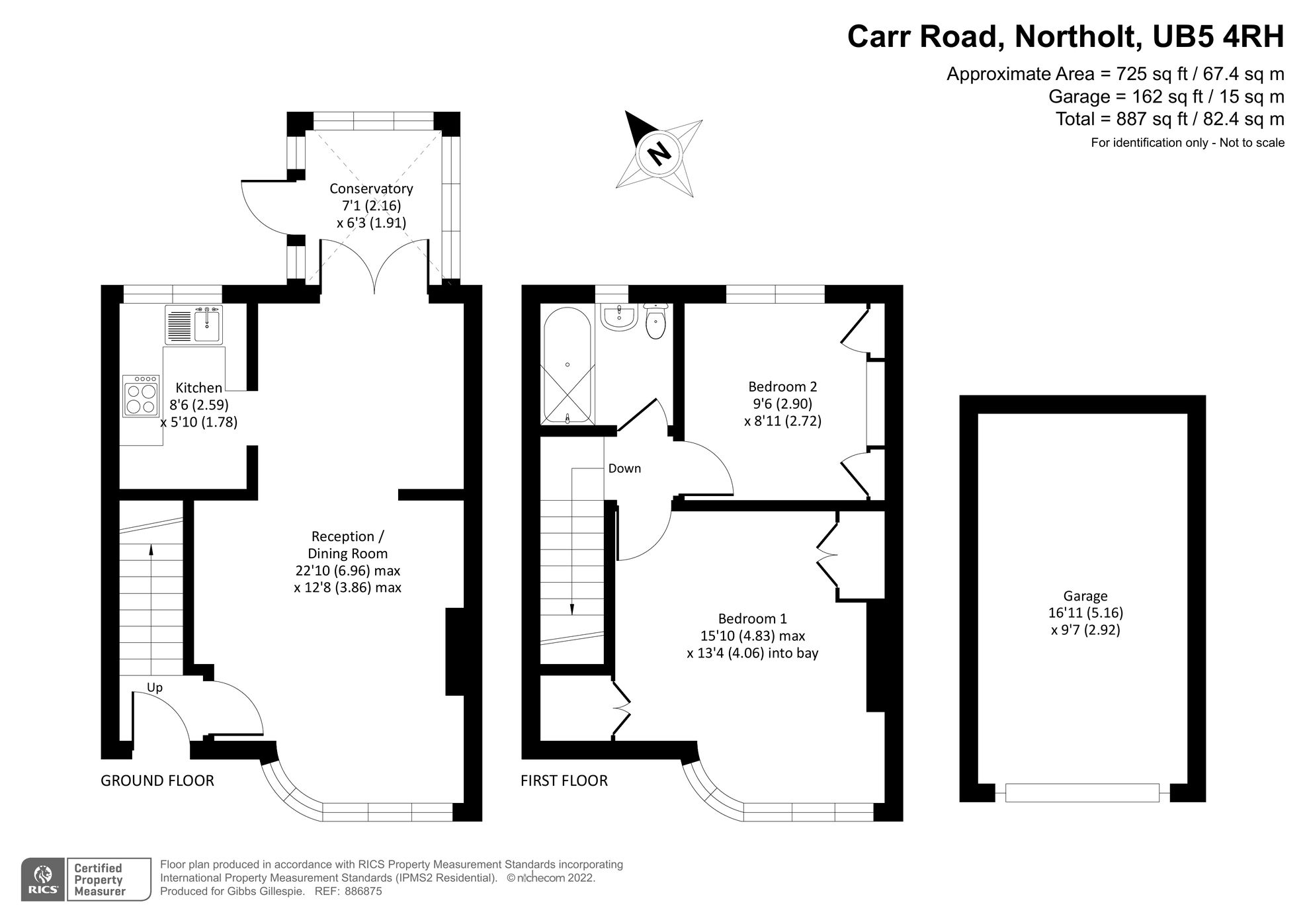 2 bed terraced house for sale in Carr Road, Northolt, Ealing UB5 Zoopla