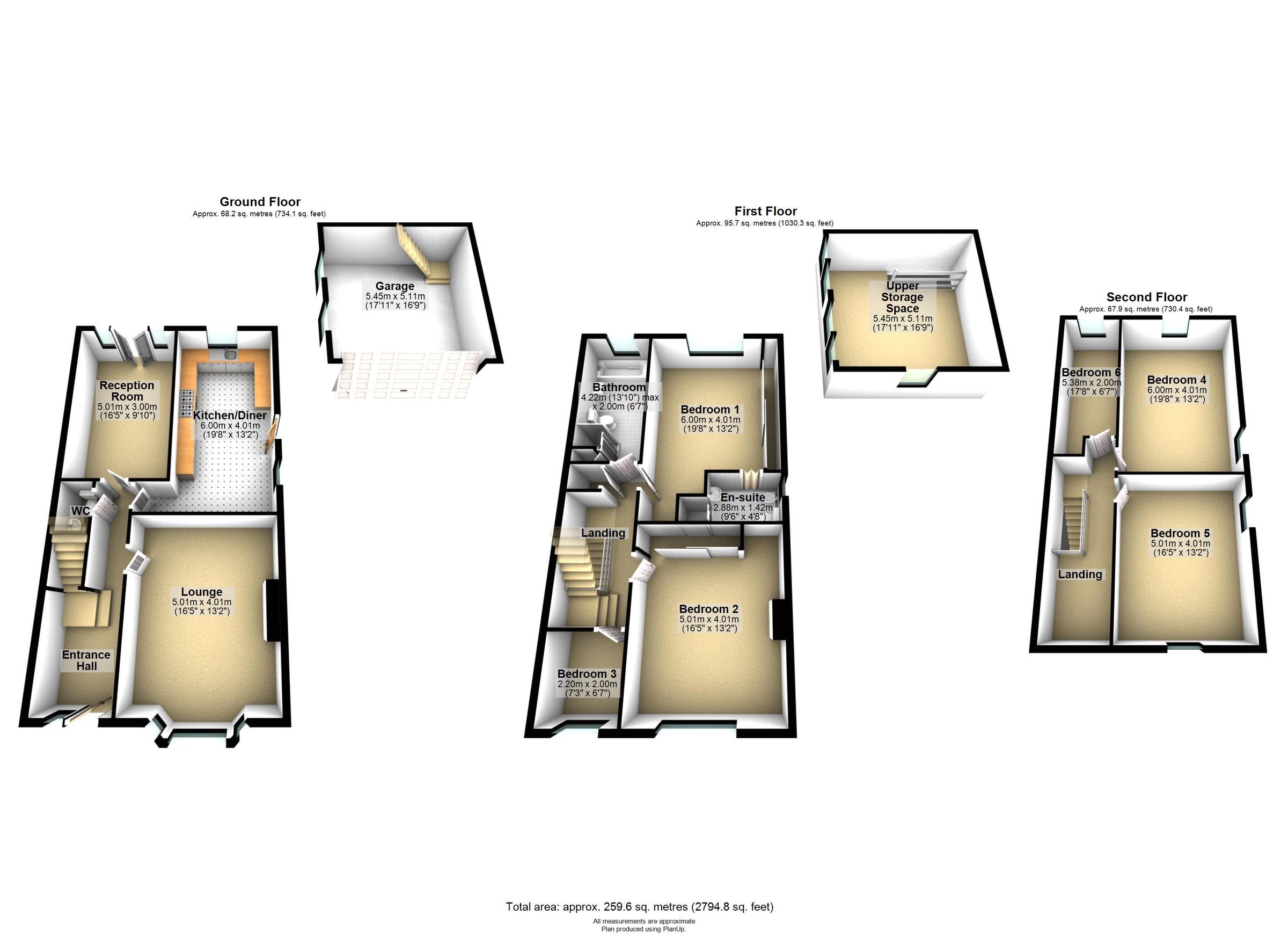 6 bed semidetached house for sale in Upper Albert Road, Sheffield S8