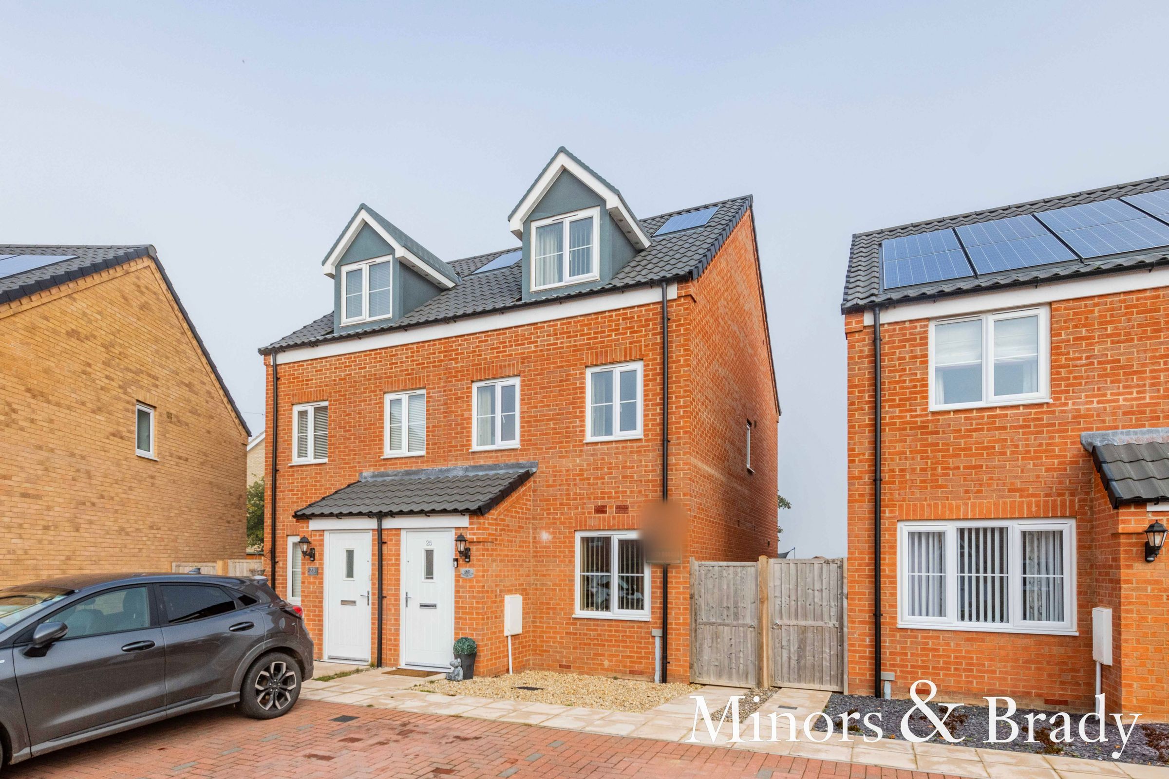 3 bed semidetached house for sale in Brick Kiln Close, Martham, Great