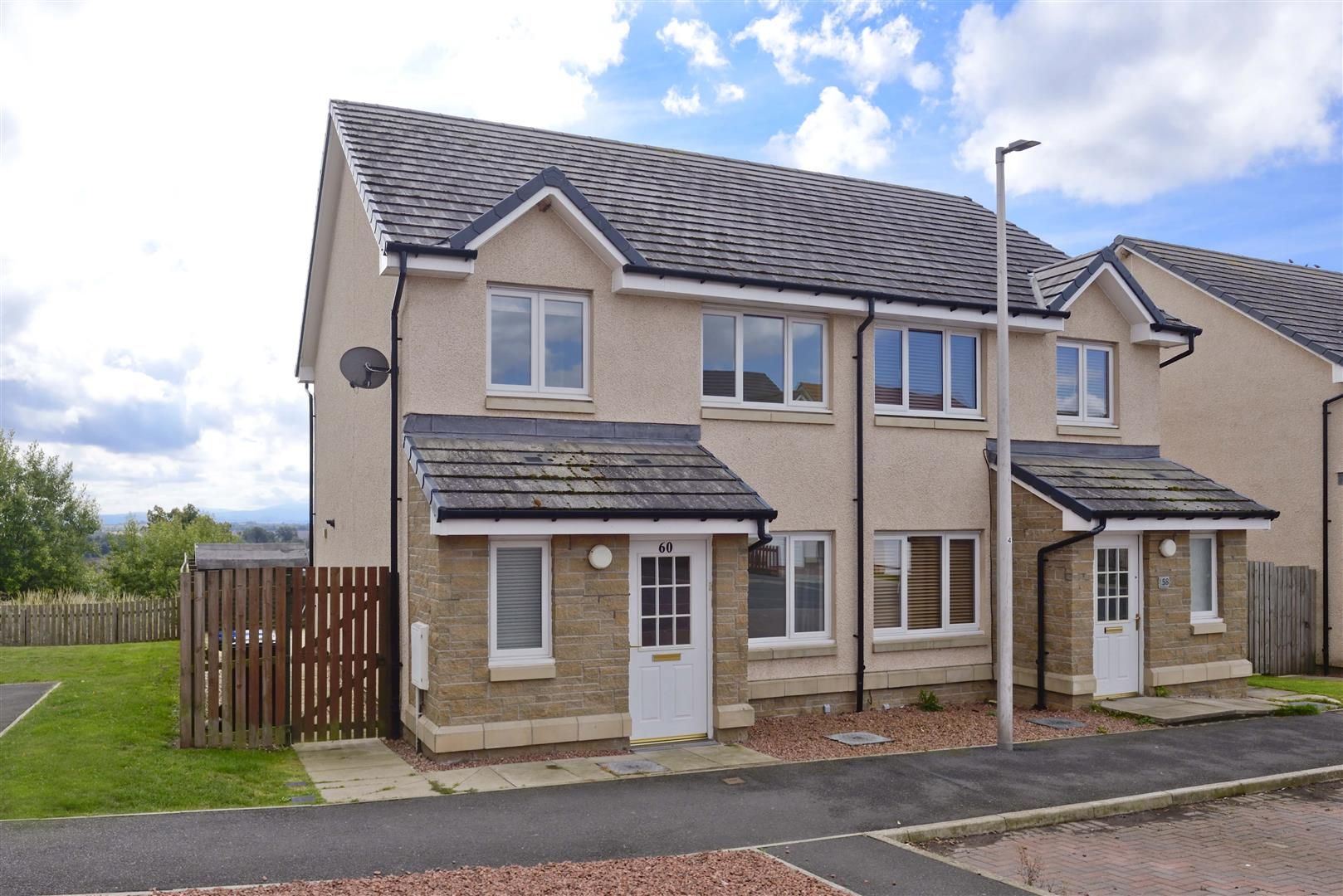 3 bed semidetached house for sale in 60 Whitehall Road, Chirnside