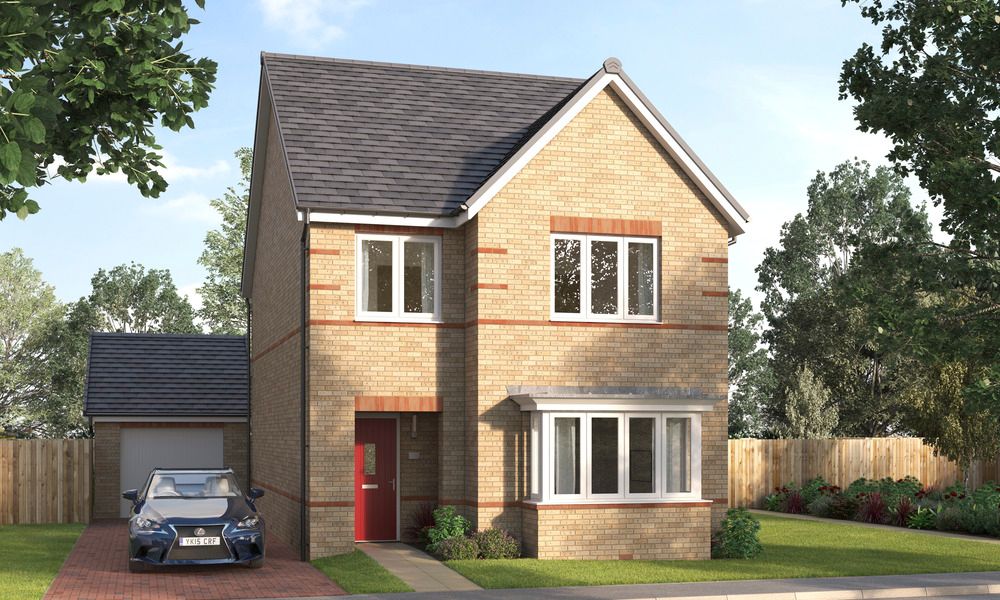 New home, 4 bed detached house for sale in Harrowgate Lane, StocktonOn