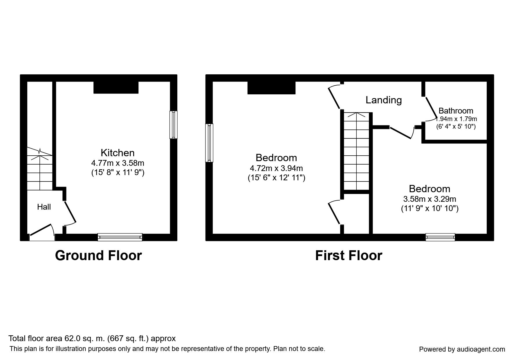 2 bed flat to rent in Snape Hill Road, Darfield, Barnsley, South