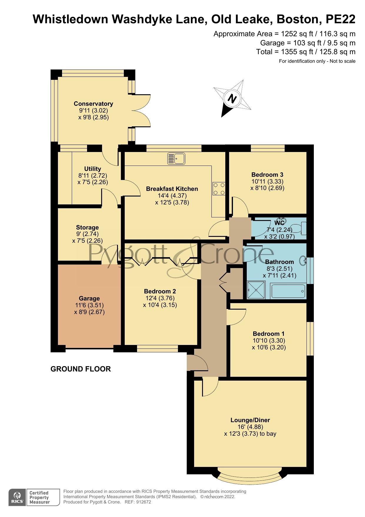 3 bed bungalow for sale in Washdyke Lane, Old Leake PE22 Zoopla