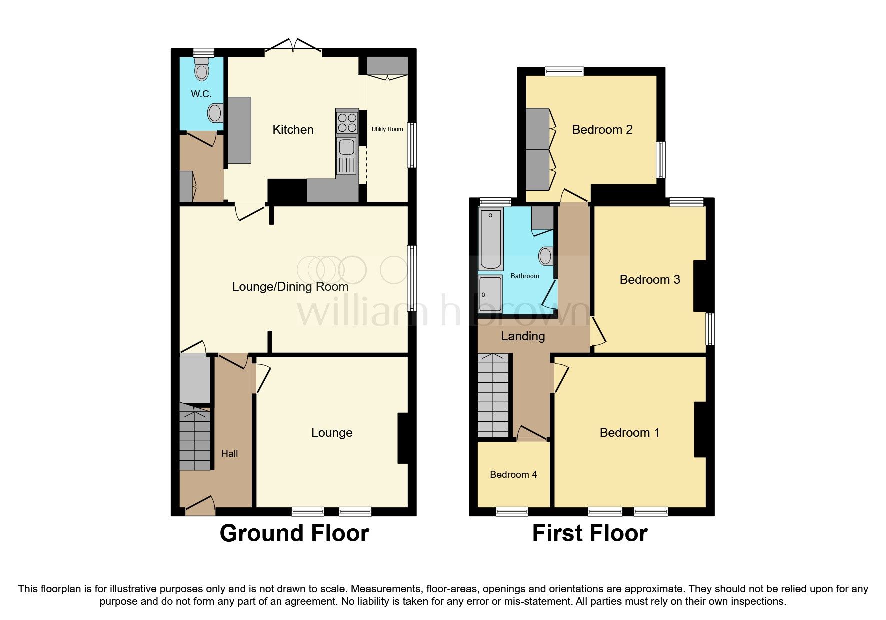 4 bed semidetached house for sale in New Hill, Conisbrough, Doncaster