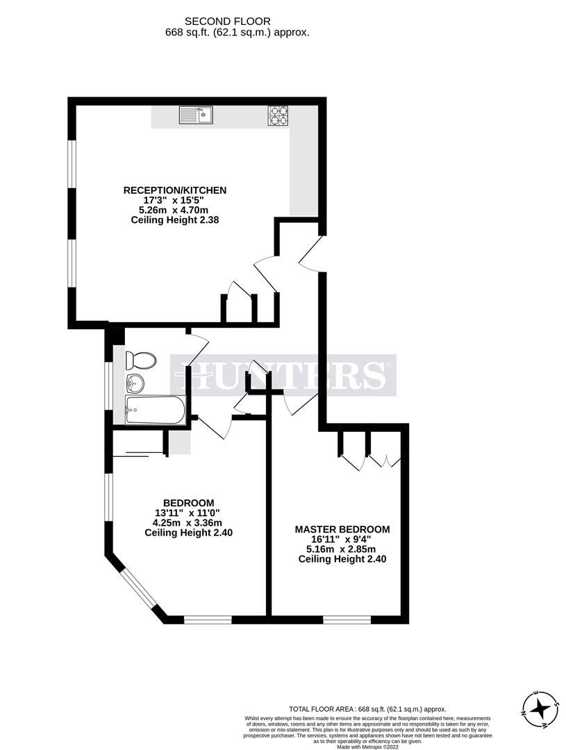 2 bed flat for sale in Broadhurst Gardens, London NW6 Zoopla