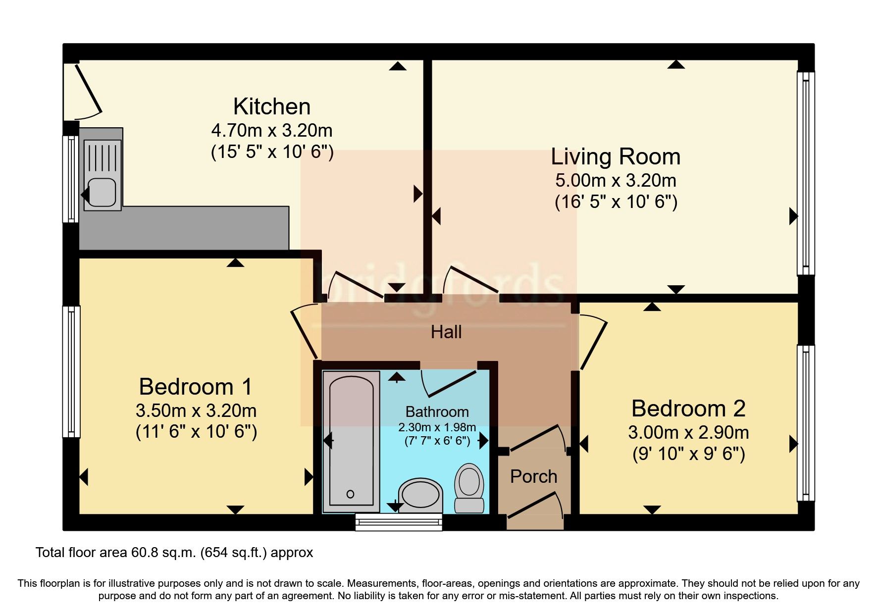 2 bed bungalow for sale in Rostherne Close, Warrington, Cheshire WA5