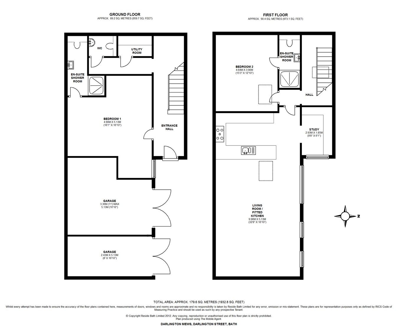 2 bed mews house for sale in Darlington Mews, Bath BA2 Zoopla