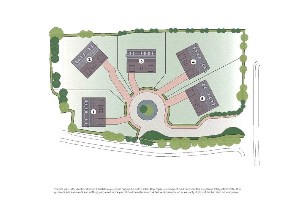 New home, 4 bed detached house for sale in The Heathers, Back Lane