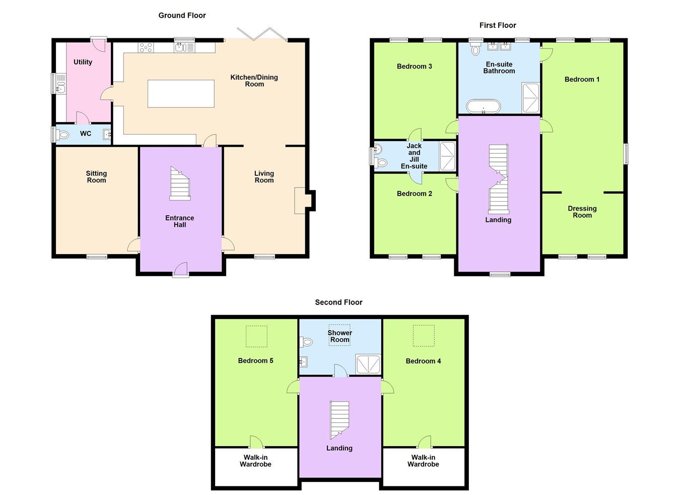 5 bed detached house for sale in North End Lane, South Kelsey, Market