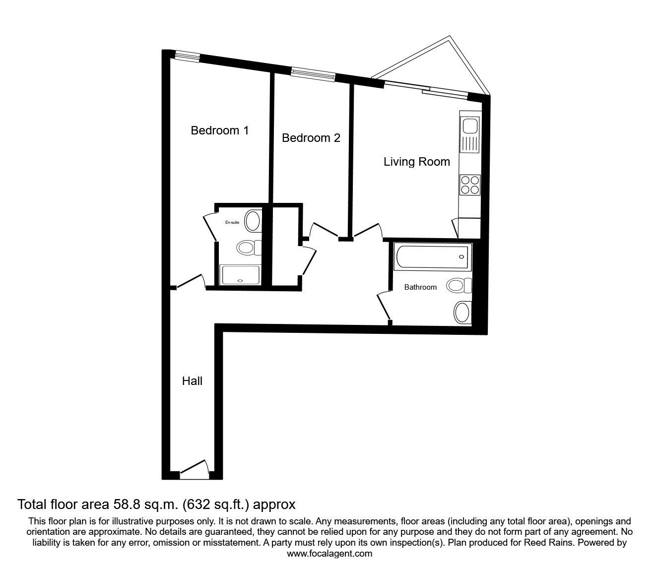 2 bed flat for sale in Pink, Media City UK, Salford M50 Zoopla