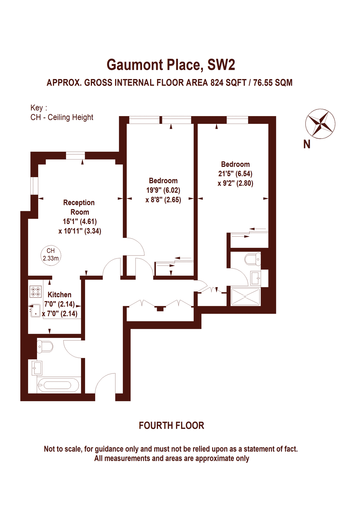 2 bed flat for sale in Gaumont Place, London SW2 Zoopla