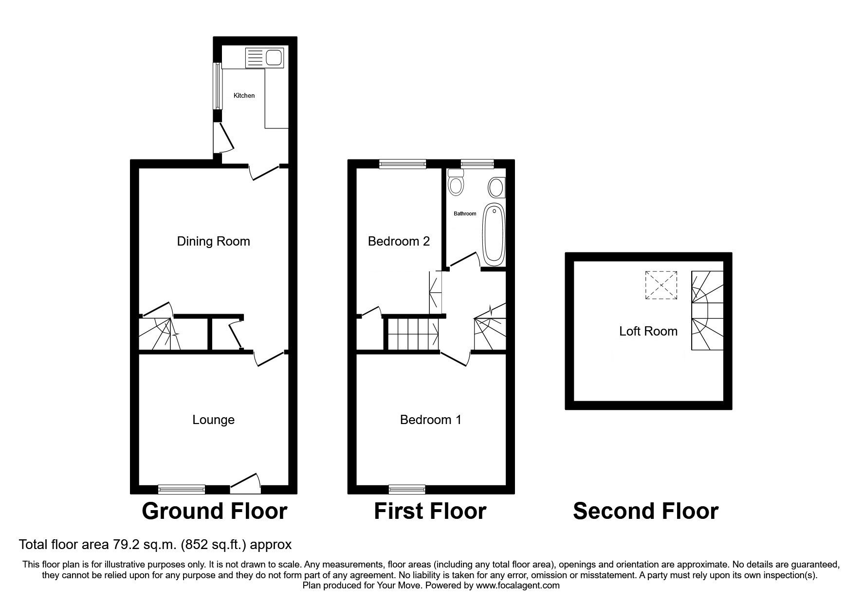 2 bed terraced house for sale in Awsworth Road, Ilkeston, Derbyshire