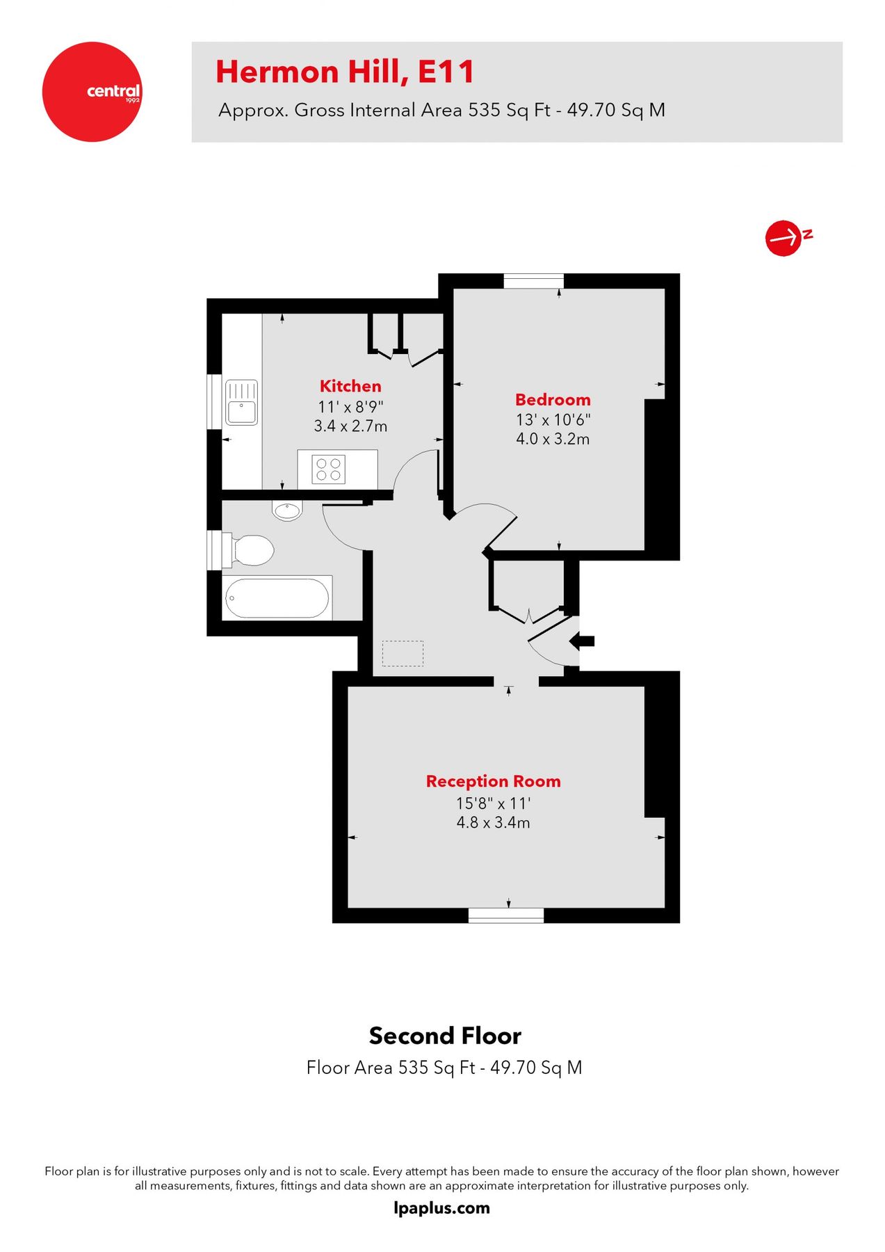 1 bed flat for sale in Hermon Hill, Wanstead, London E11 Zoopla