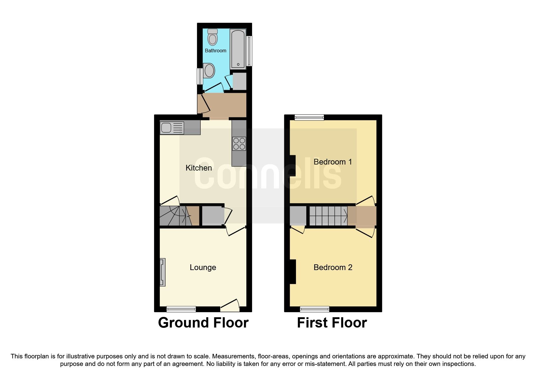 2 bed terraced house for sale in Main Street, Thringstone, Coalville