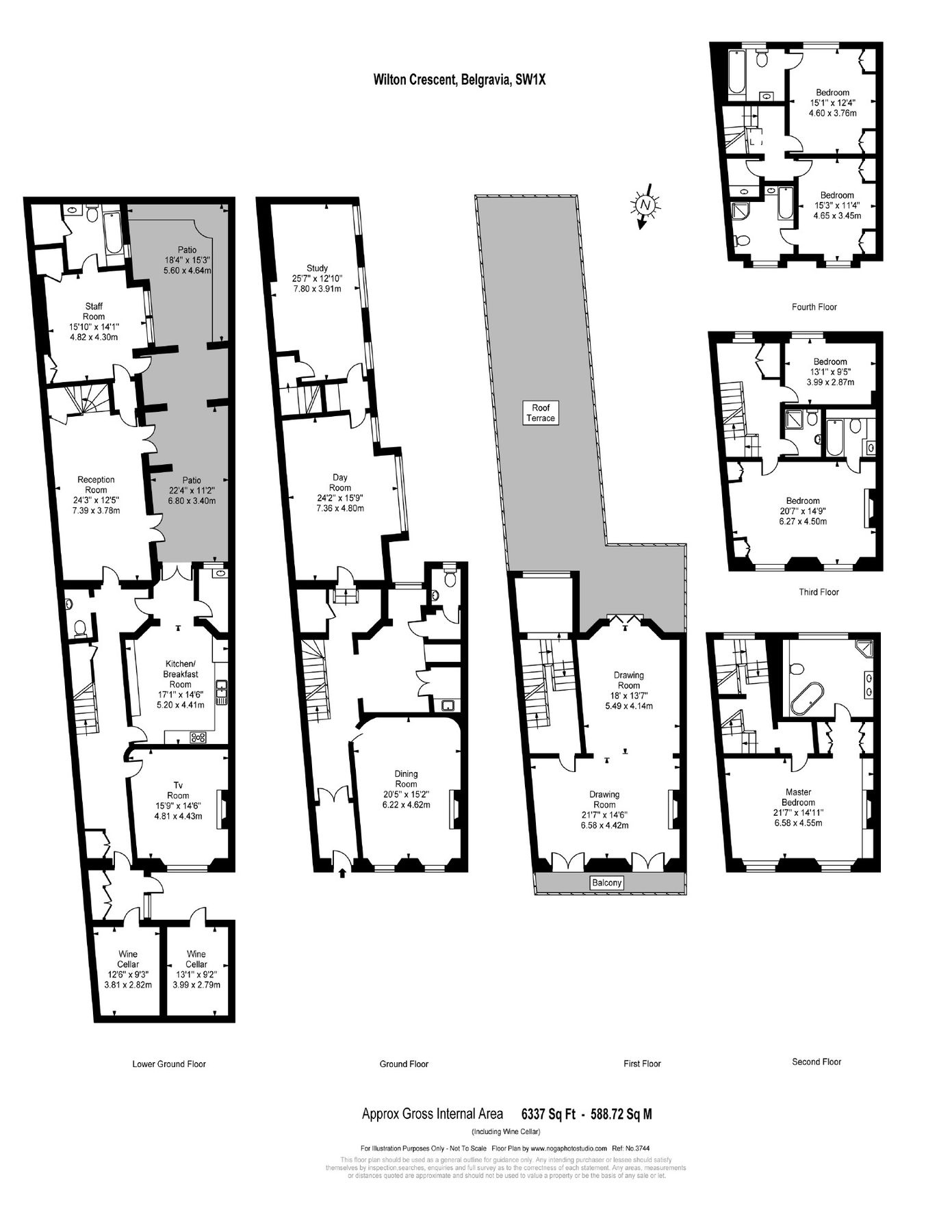 5 bed property for sale in Wilton Crescent, London SW1X Zoopla