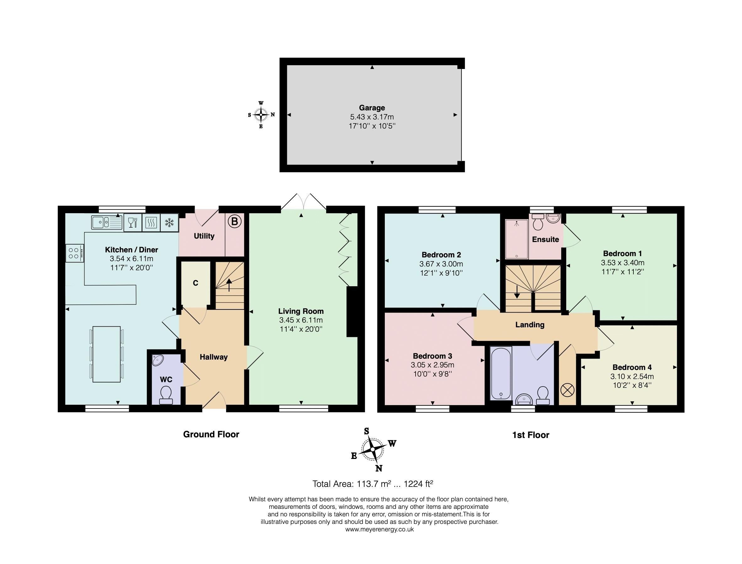 4 bed detached house for sale in Hallam Close, Midsomer Norton