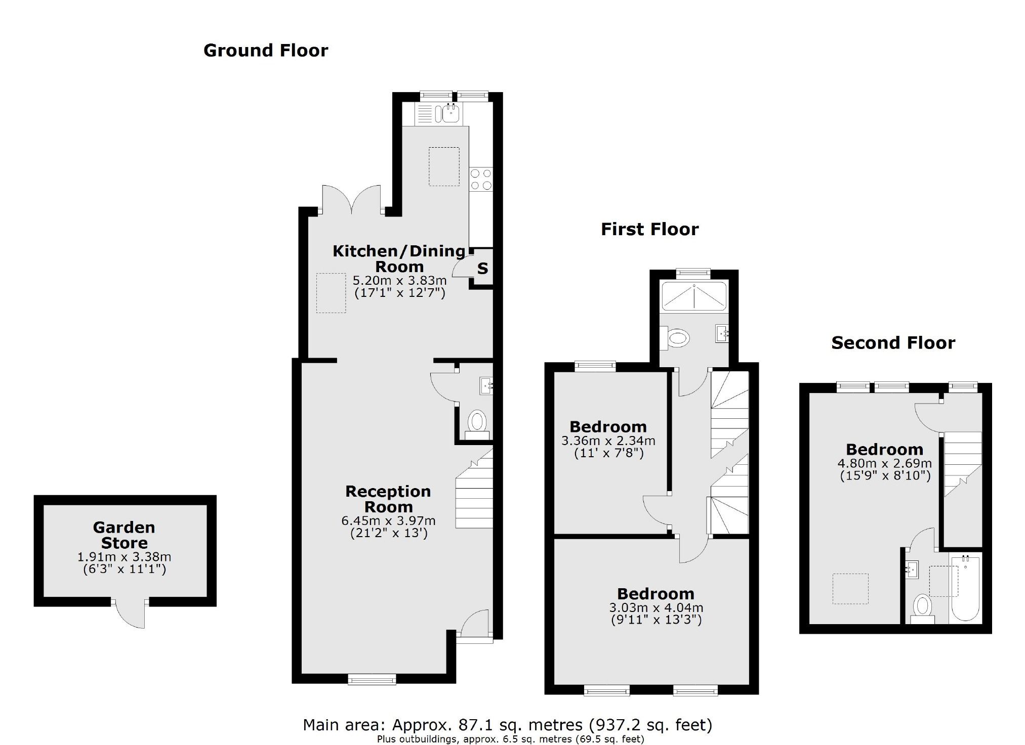 3 bed terraced house for sale in Felix Road, London W13 Zoopla