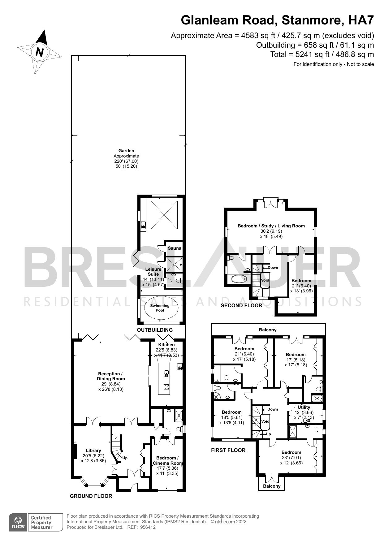 6 bed detached house for sale in Glanleam Road, Stanmore HA7 Zoopla
