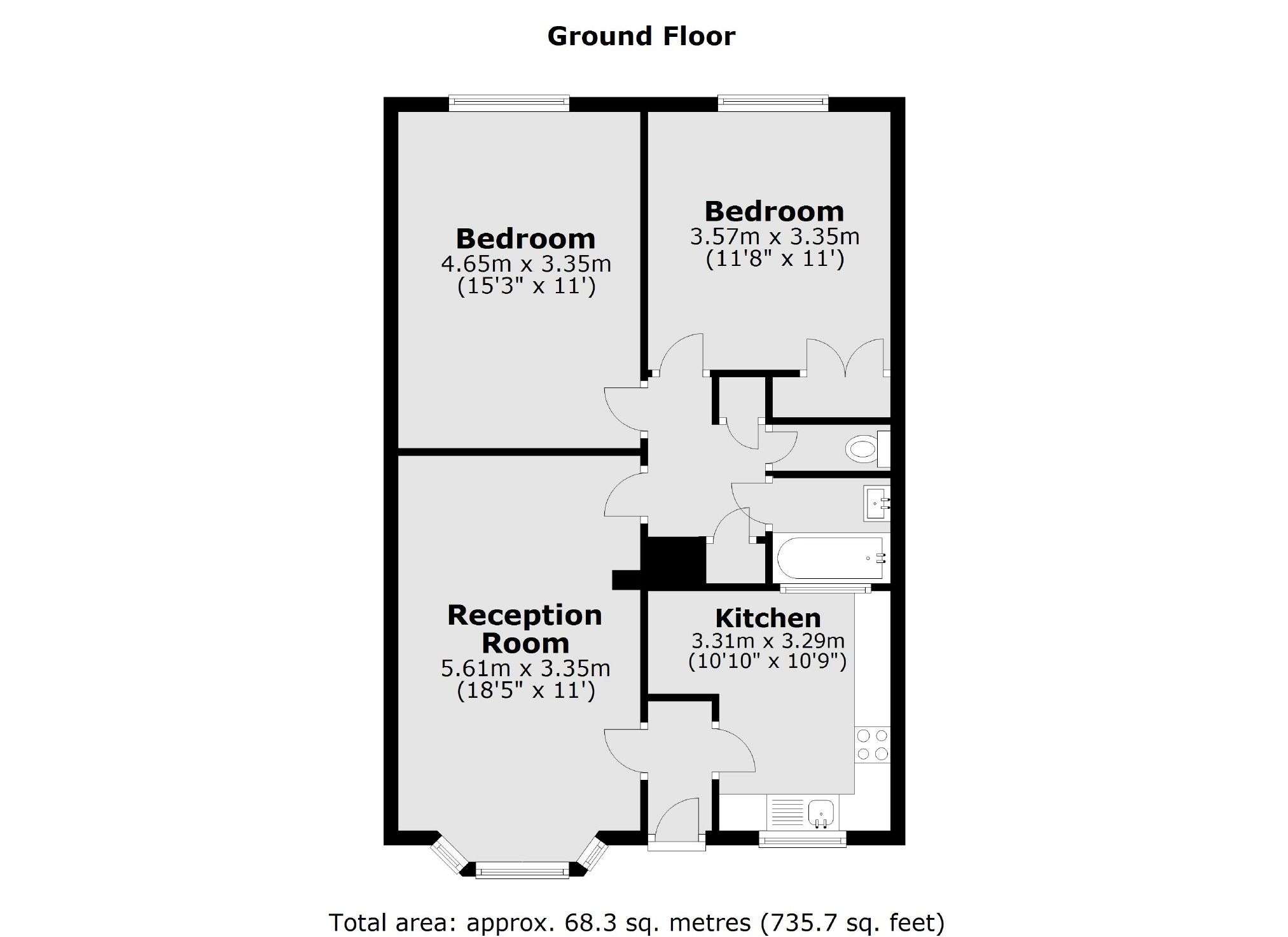 2 bed flat for sale in South Bank, Surbiton KT6 Zoopla