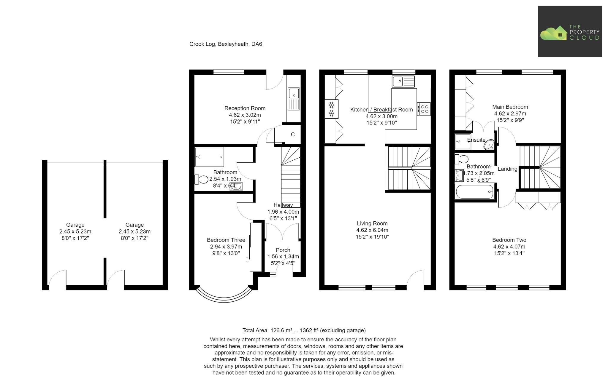 3 bed terraced house for sale in Crook Log, Bexleyheath, Kent DA6 Zoopla