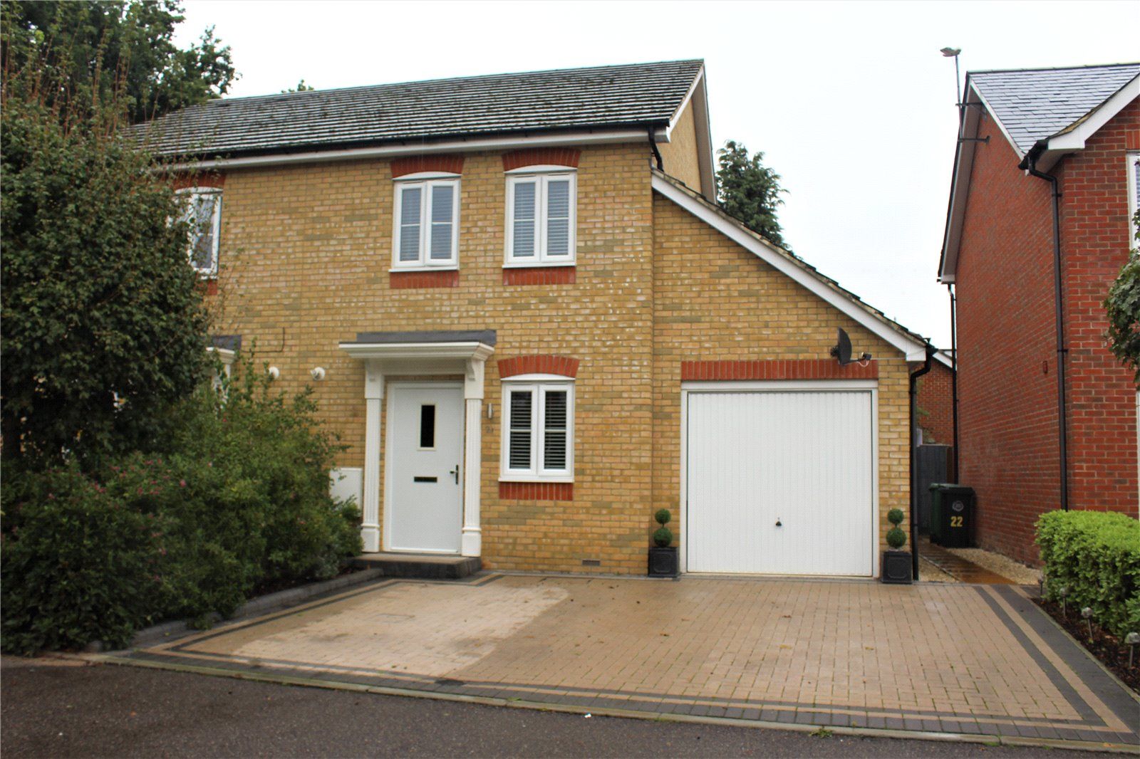 2 bed semidetached house for sale in Hazlewood Drive, Mytchett, Surrey