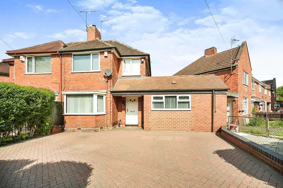 3 bed semidetached house for sale in Haddon Road, Birmingham, West