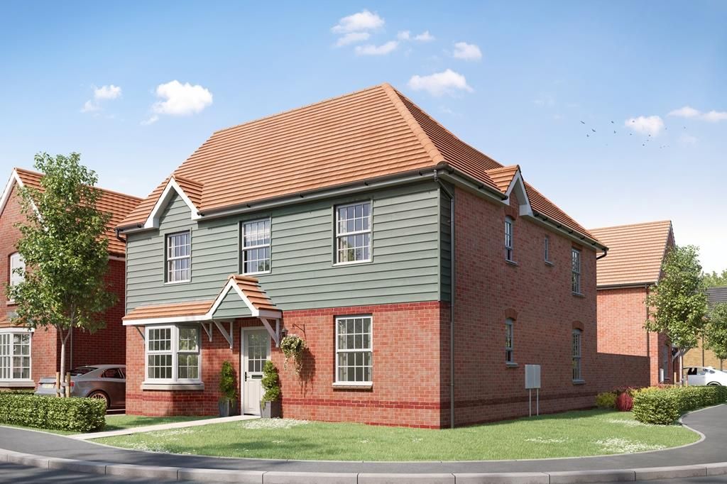 New home, 4 bed detached house for sale in "Avondale" at Brogdale Road