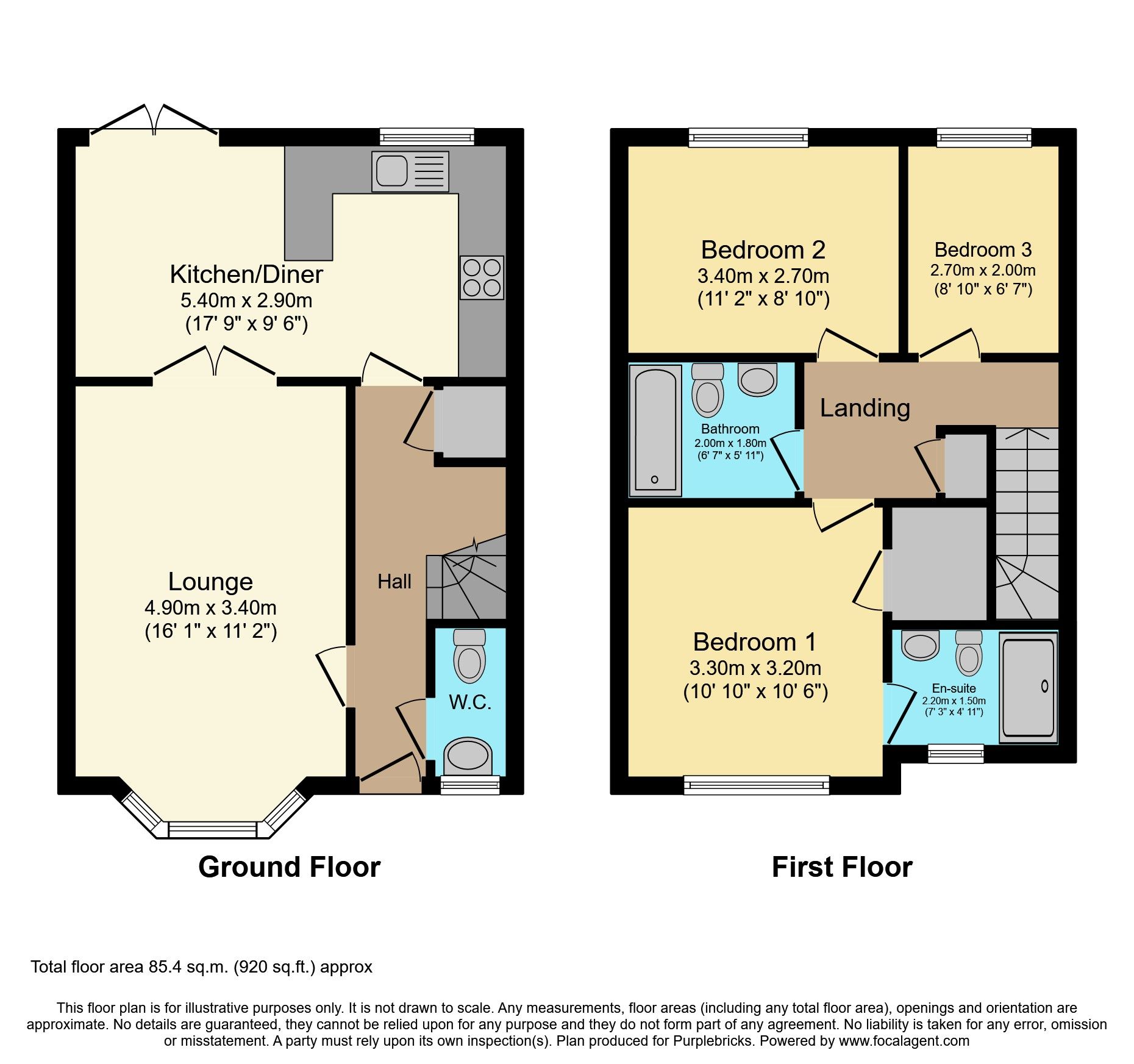 3 bed semidetached house for sale in Hazel Way, Shifnal TF11 Zoopla