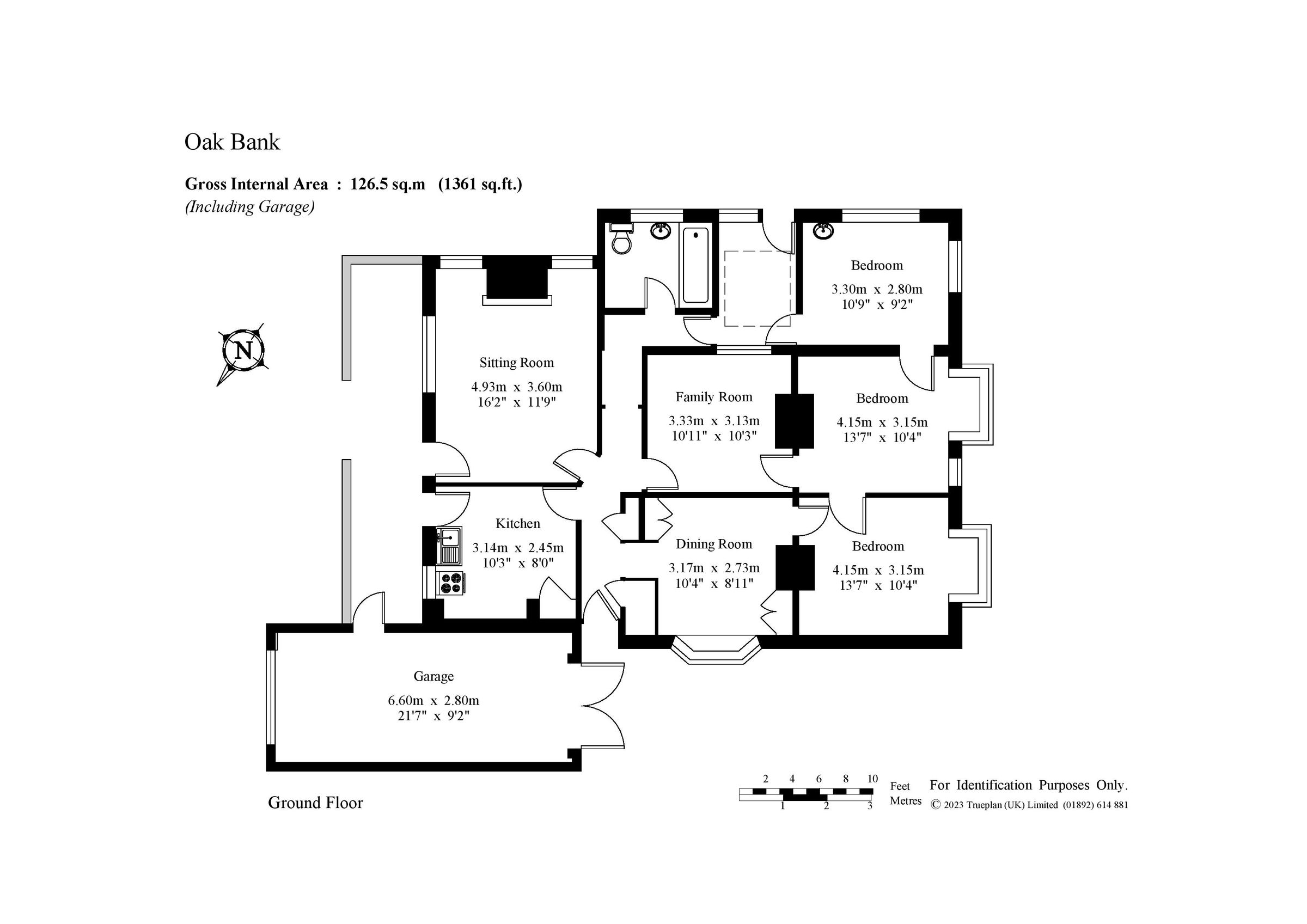3 bed bungalow for sale in Otford Lane, Halstead, Sevenoaks, Kent TN14