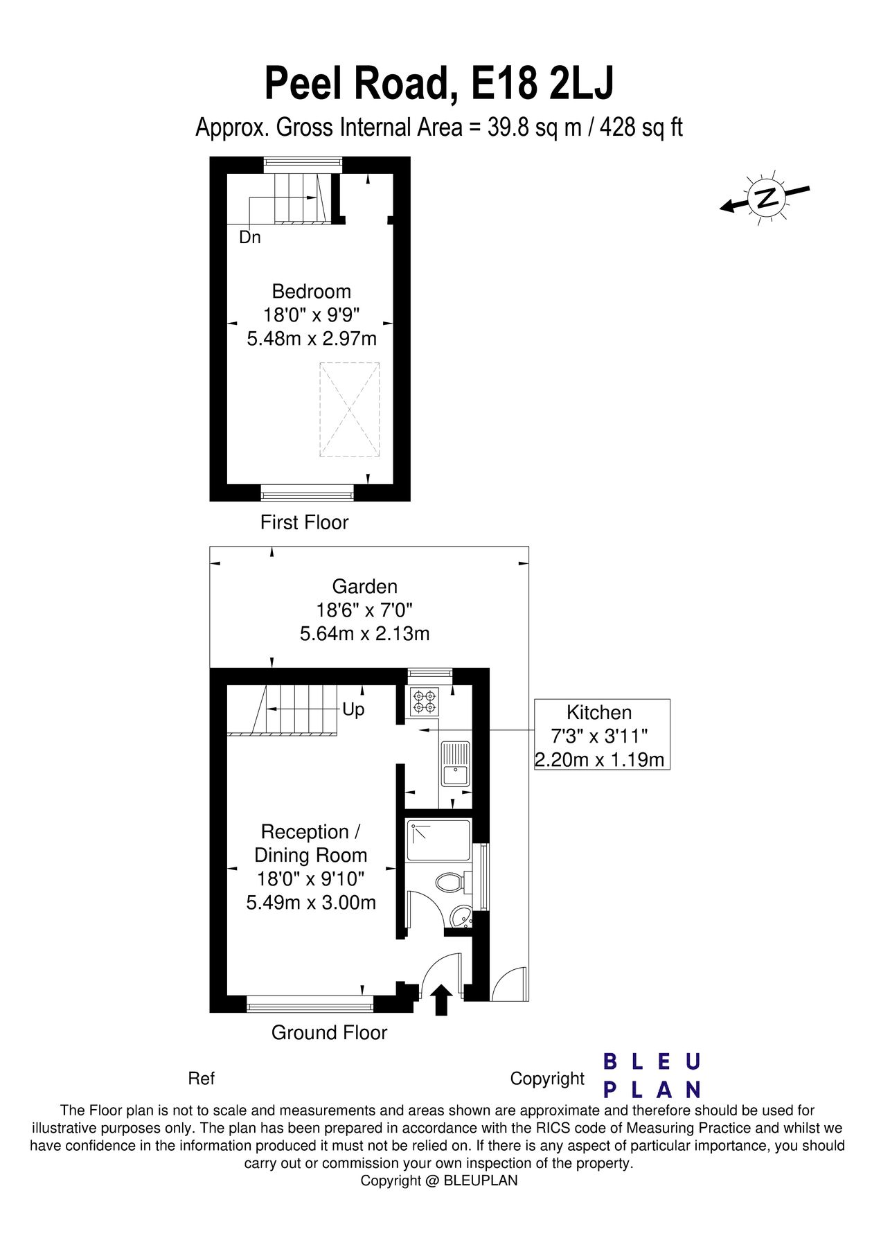 1 bed linkdetached house for sale in Peel Road, London E18 Zoopla