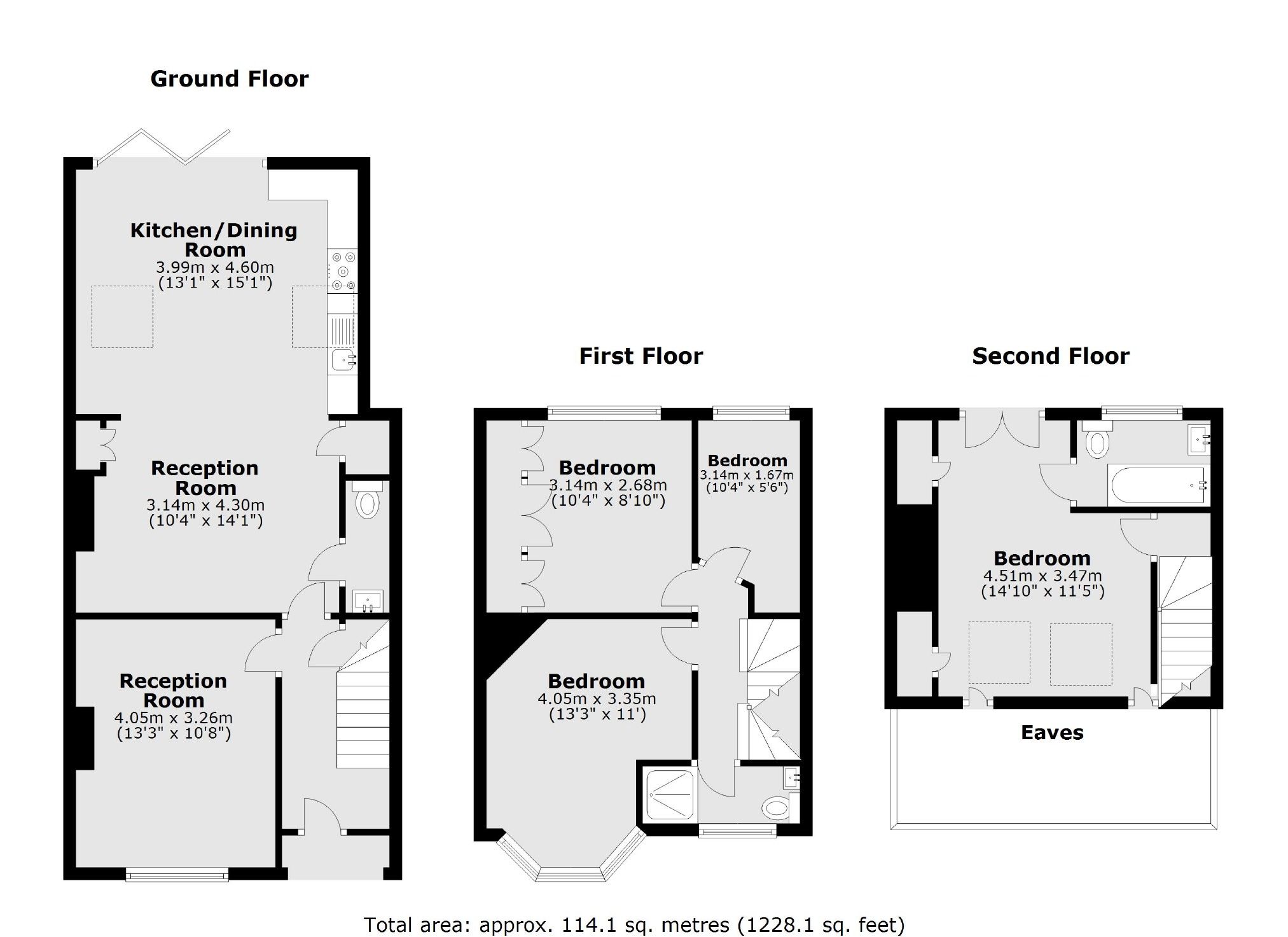 3 bed terraced house for sale in Laurel Road, Hampton Hill, Hampton