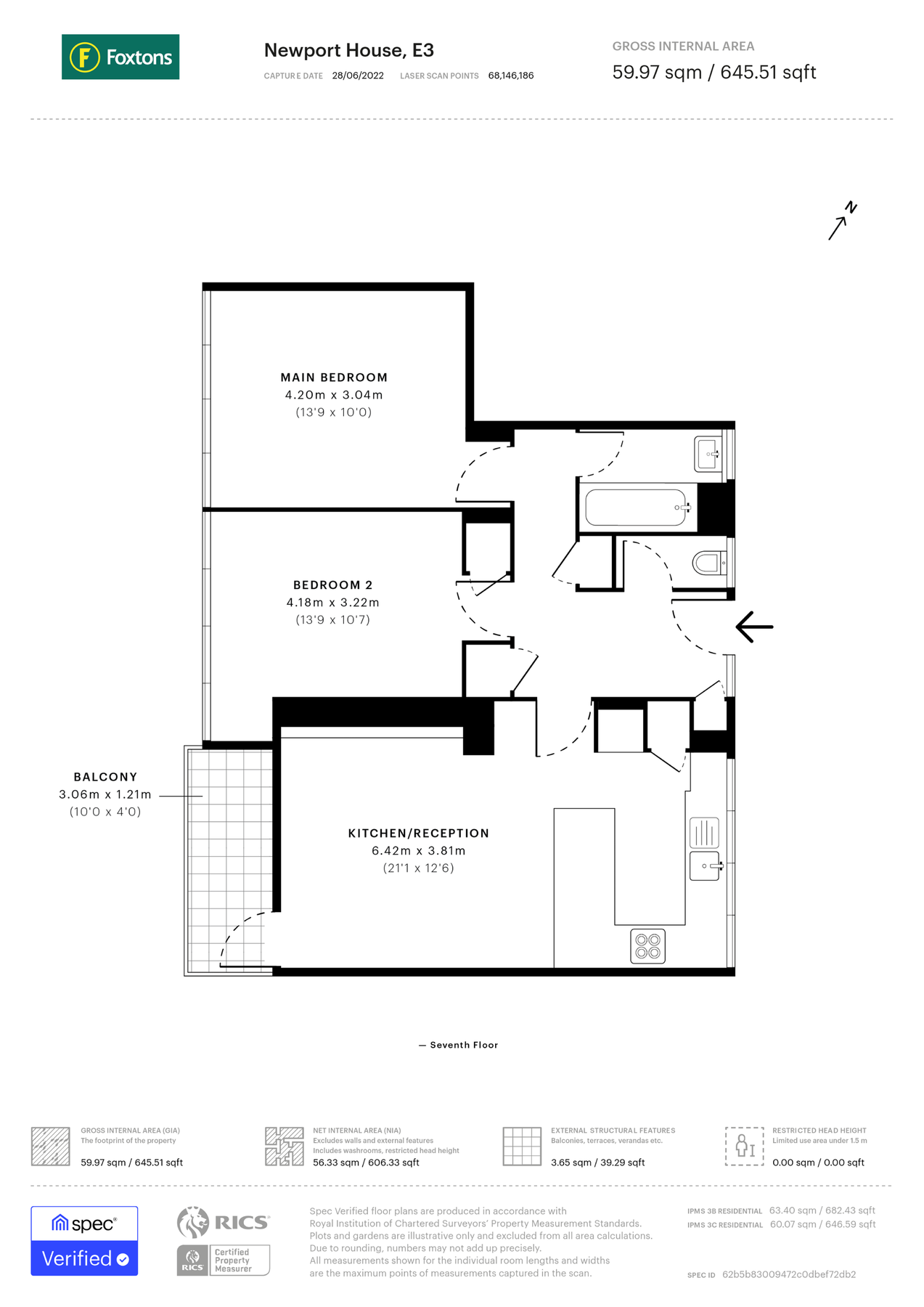 2 bed flat to rent in Newport House, Strahan Road, Bow, London E3 Zoopla