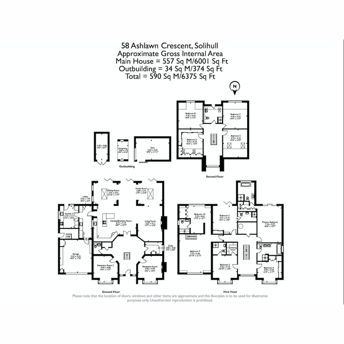 8 bed detached house for sale in Ashlawn Crescent, Solihull B91 Zoopla
