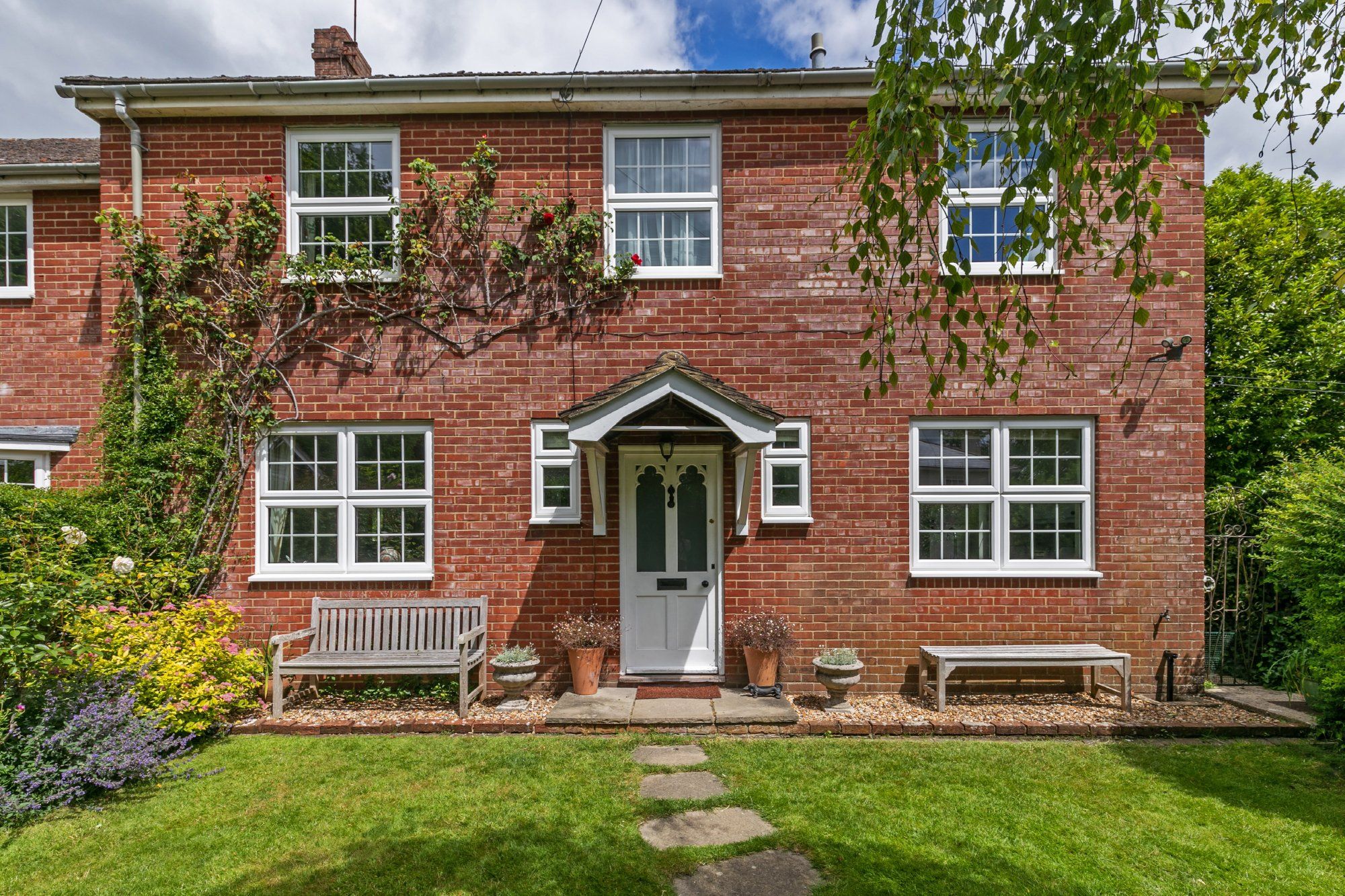 4 bed semidetached house for sale in Salisbury Hill, Stockbridge SO20