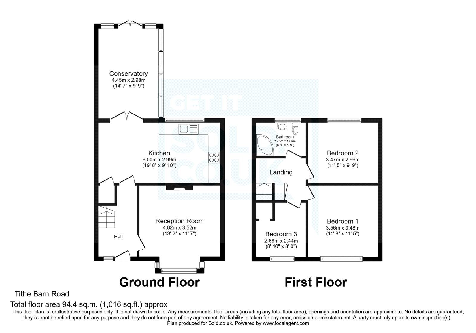 3 bed terraced house for sale in Tithe Barn Road, StocktonOnTees, Durham TS19 Zoopla