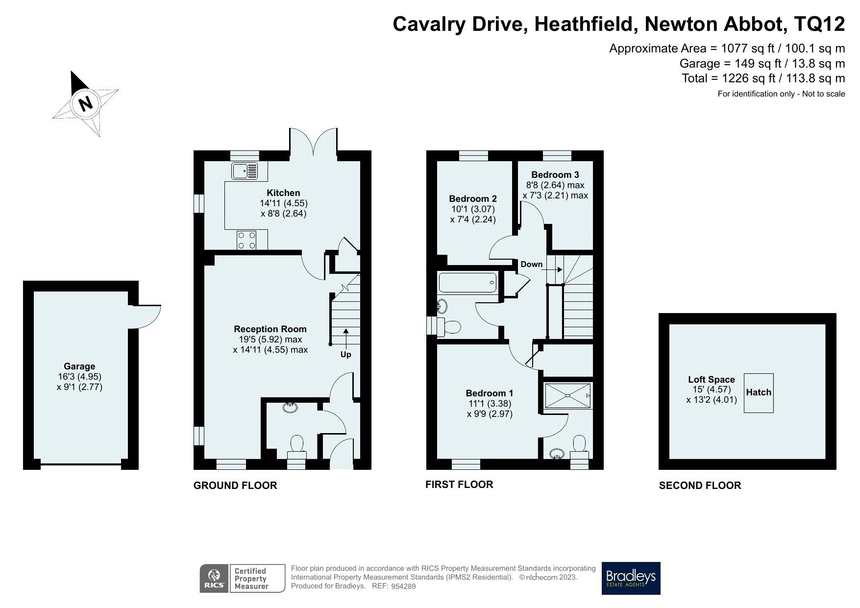 3 bed semidetached house for sale in Cavalry Drive, Heathfield, Newton