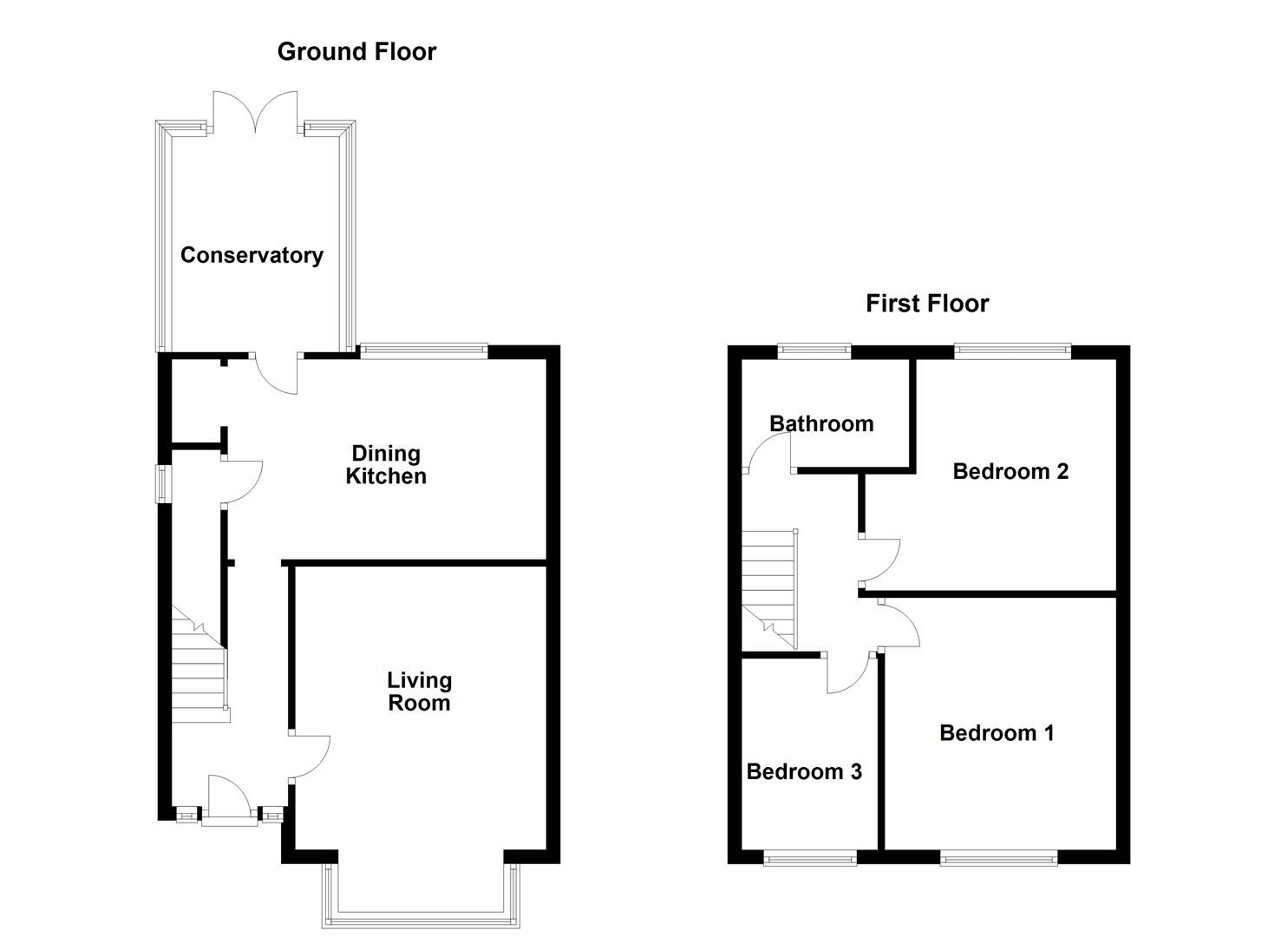 3 bed semidetached house for sale in Calverley Green Road, Altofts