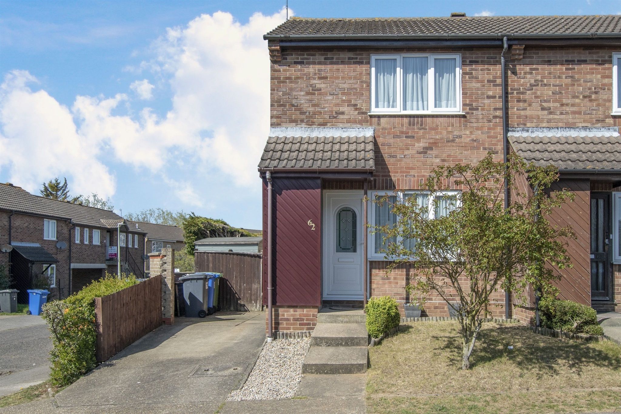 1 bed end terrace house for sale in Harebell Way, Carlton Colville