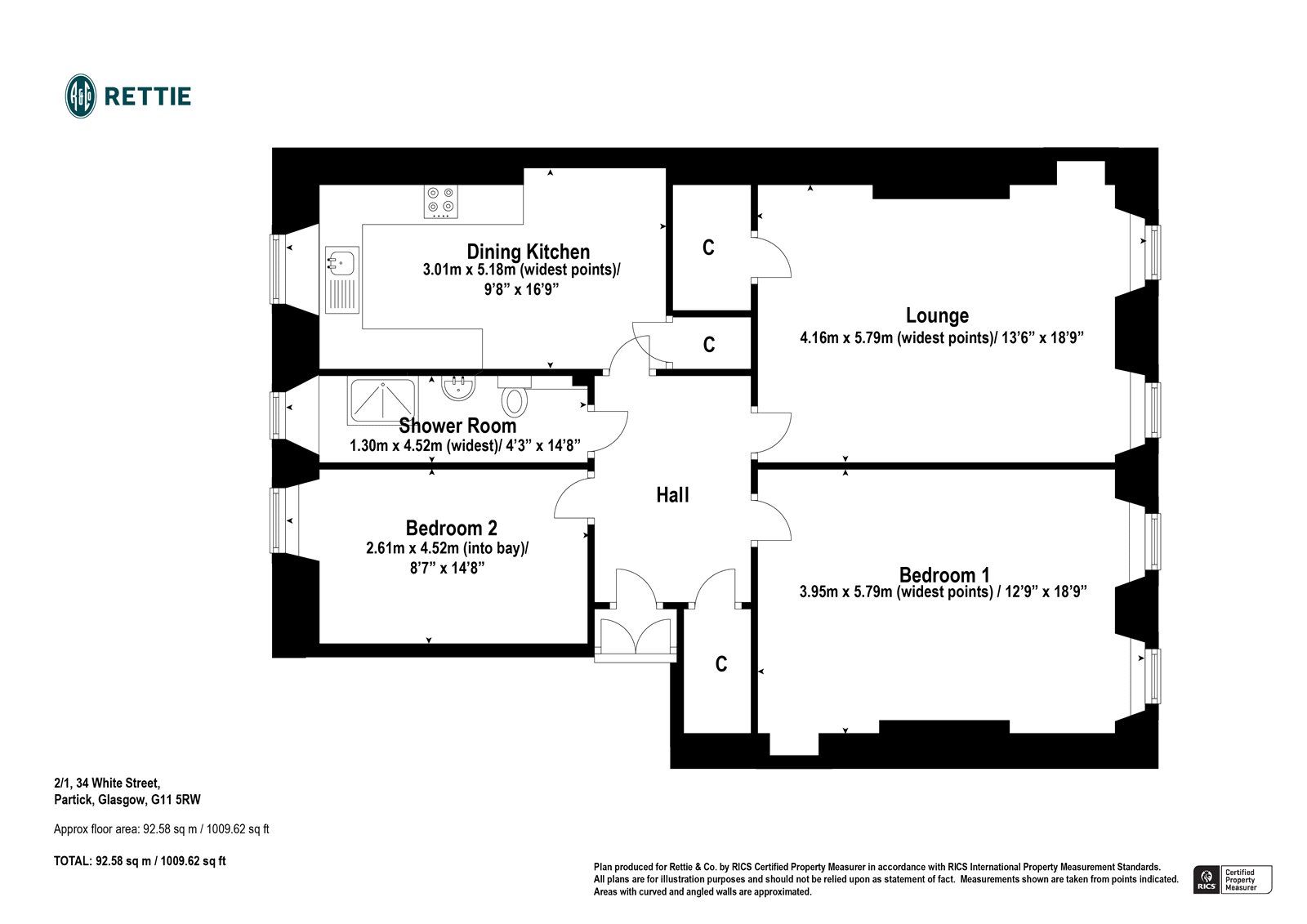 2 bed flat for sale in White Street, Partick, Glasgow G11 Zoopla