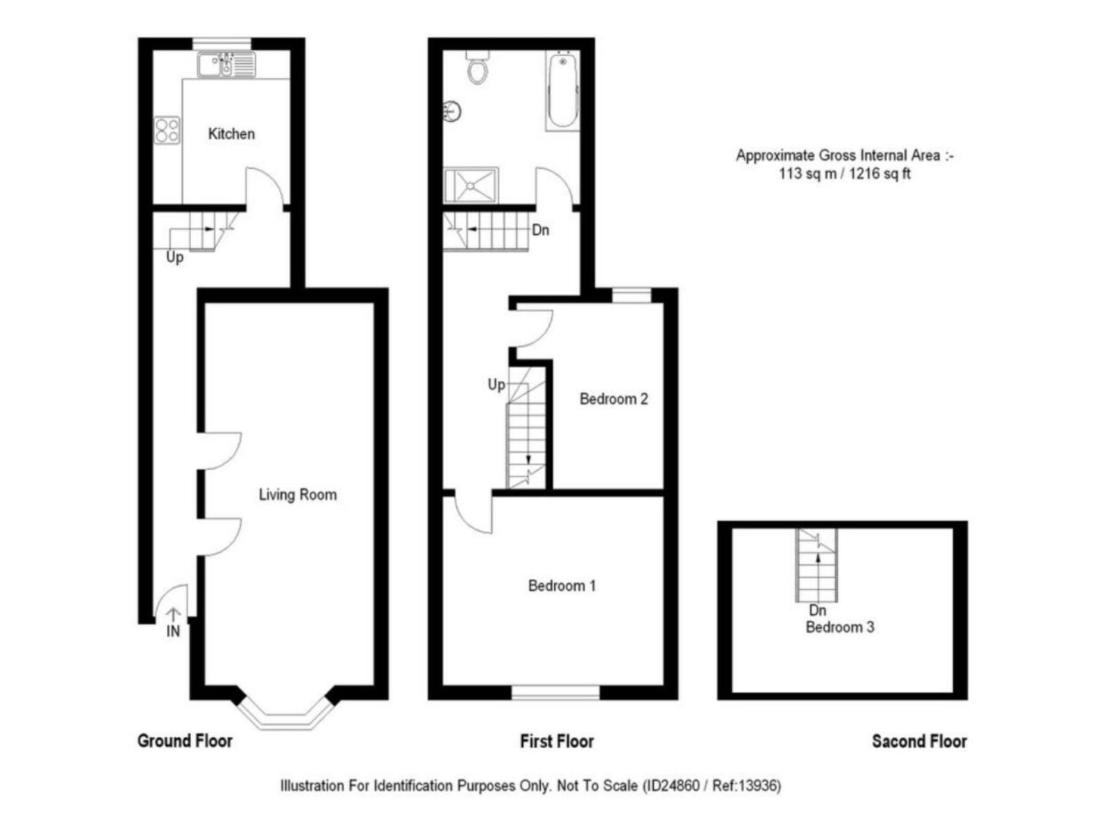 3 bed terraced house for sale in Tanfield Road, Croydon CR0 Zoopla