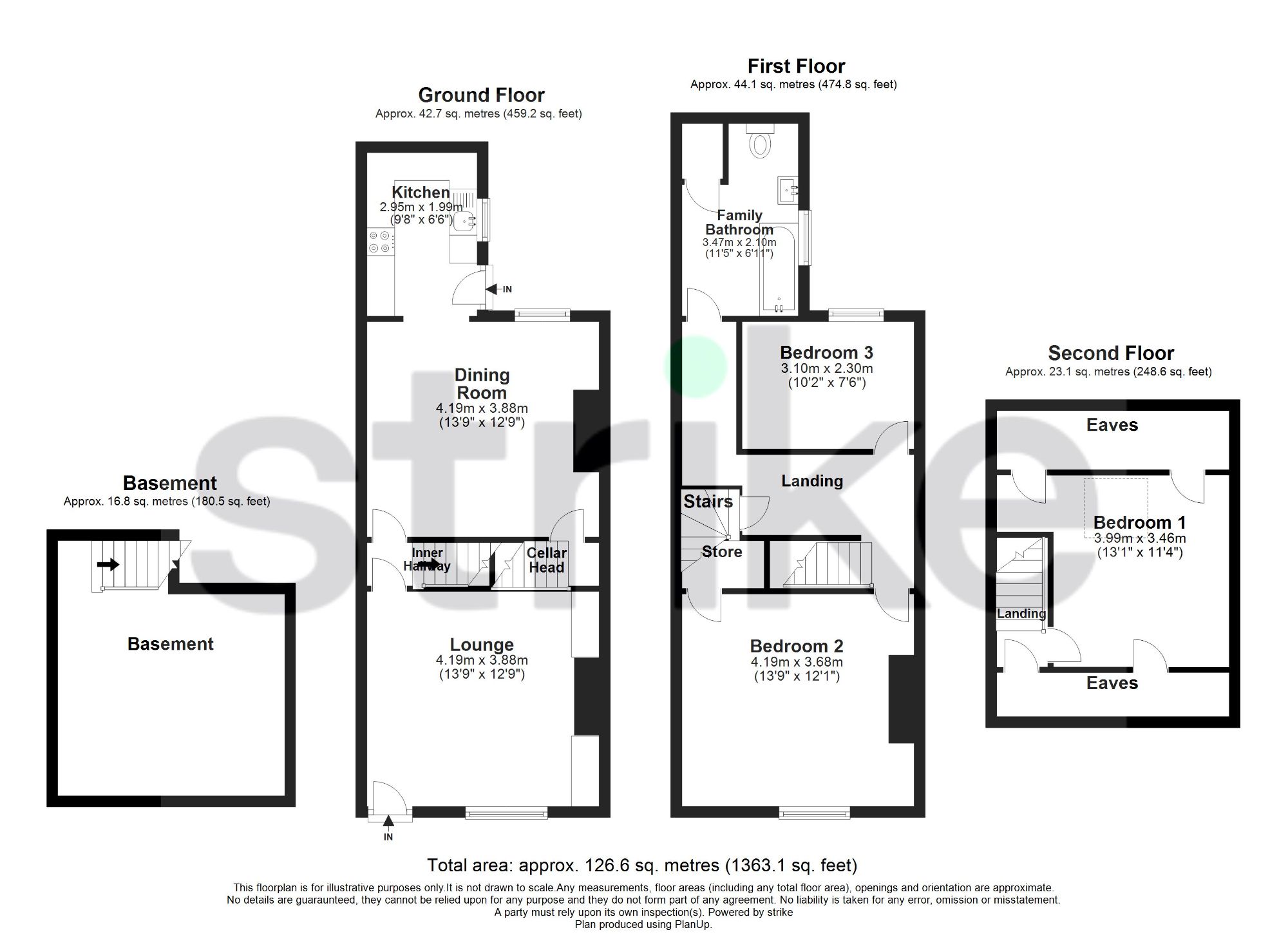 3 bed terraced house for sale in Queen Street, Eckington, Sheffield S21