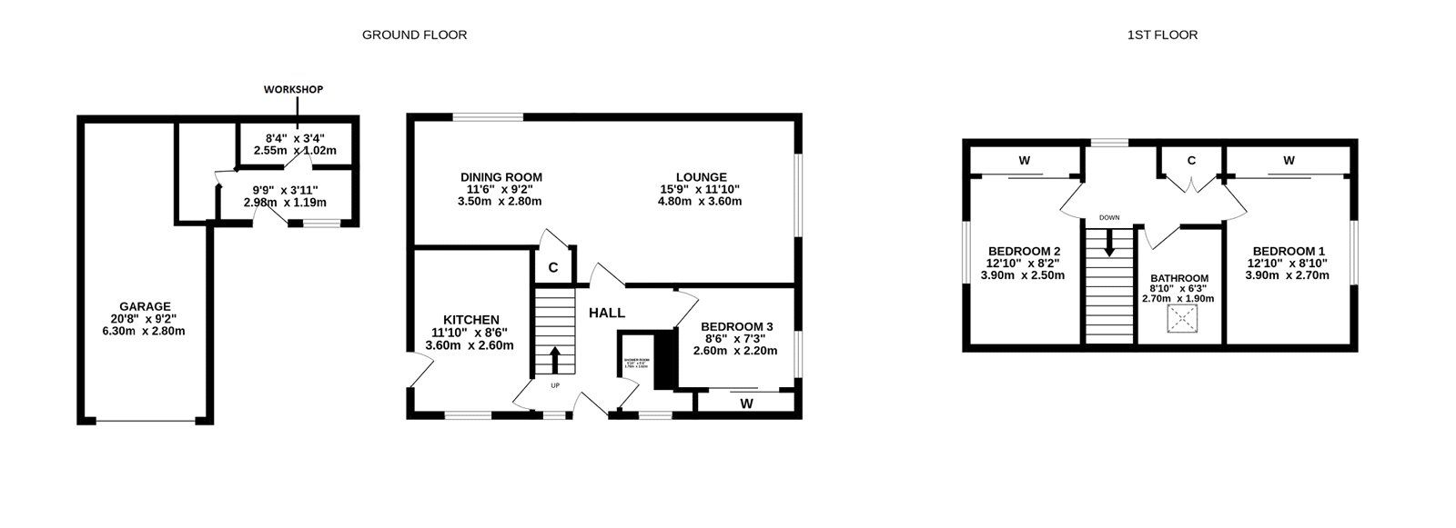3 bed detached house for sale in Old Drove Road, Cambusbarron FK7 Zoopla
