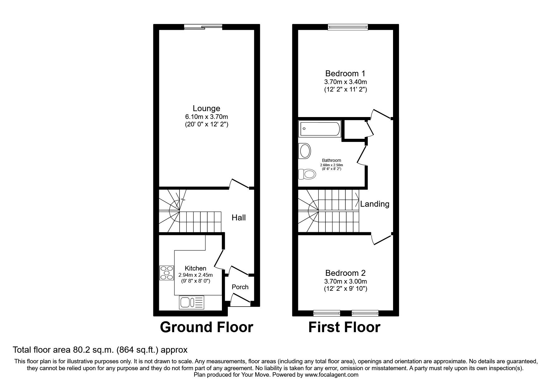 2 bed end terrace house for sale in Glencoe Road, Chatham, Kent ME4