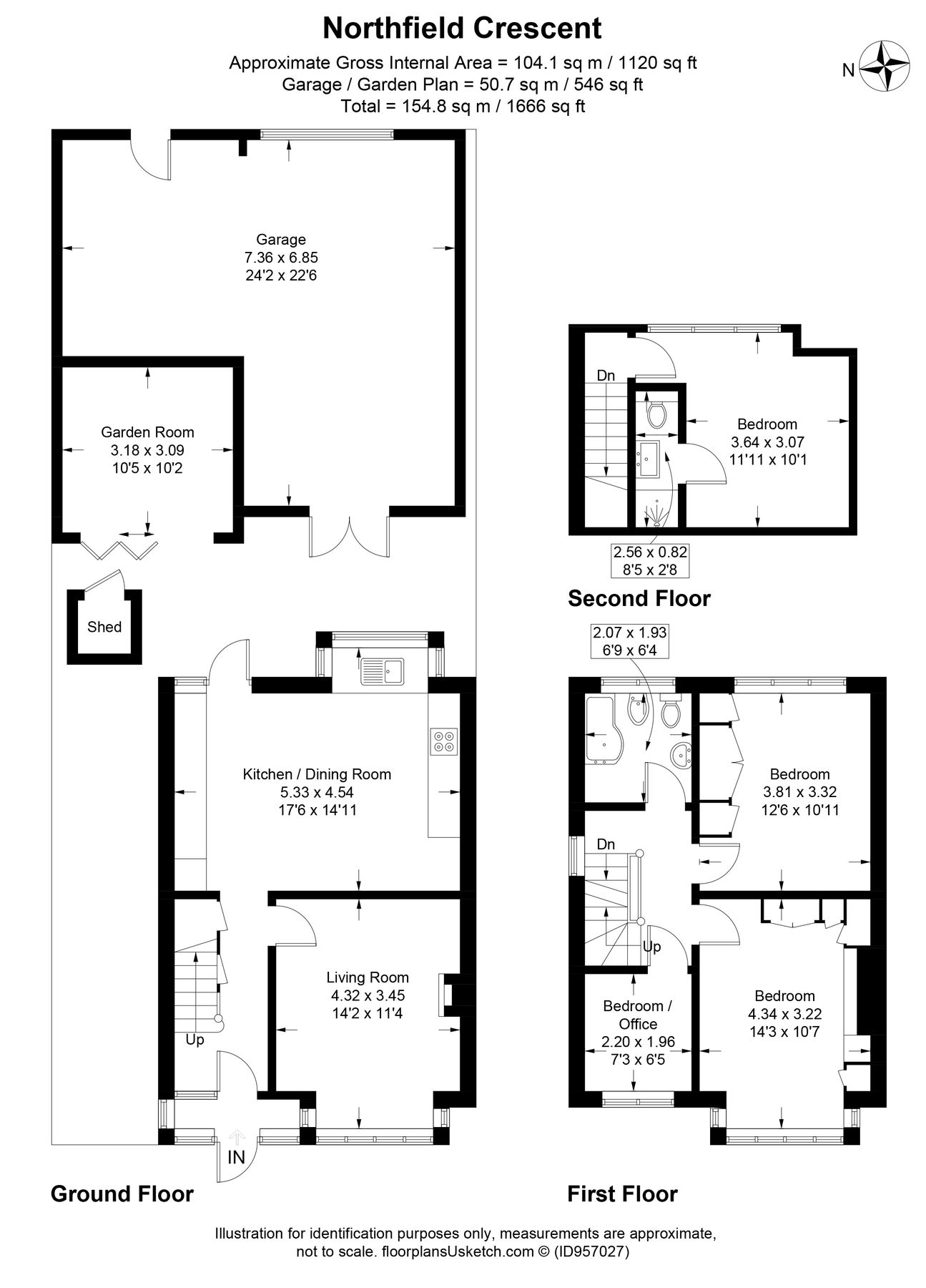 4 bed end terrace house for sale in Northfield Crescent, Cheam, Sutton