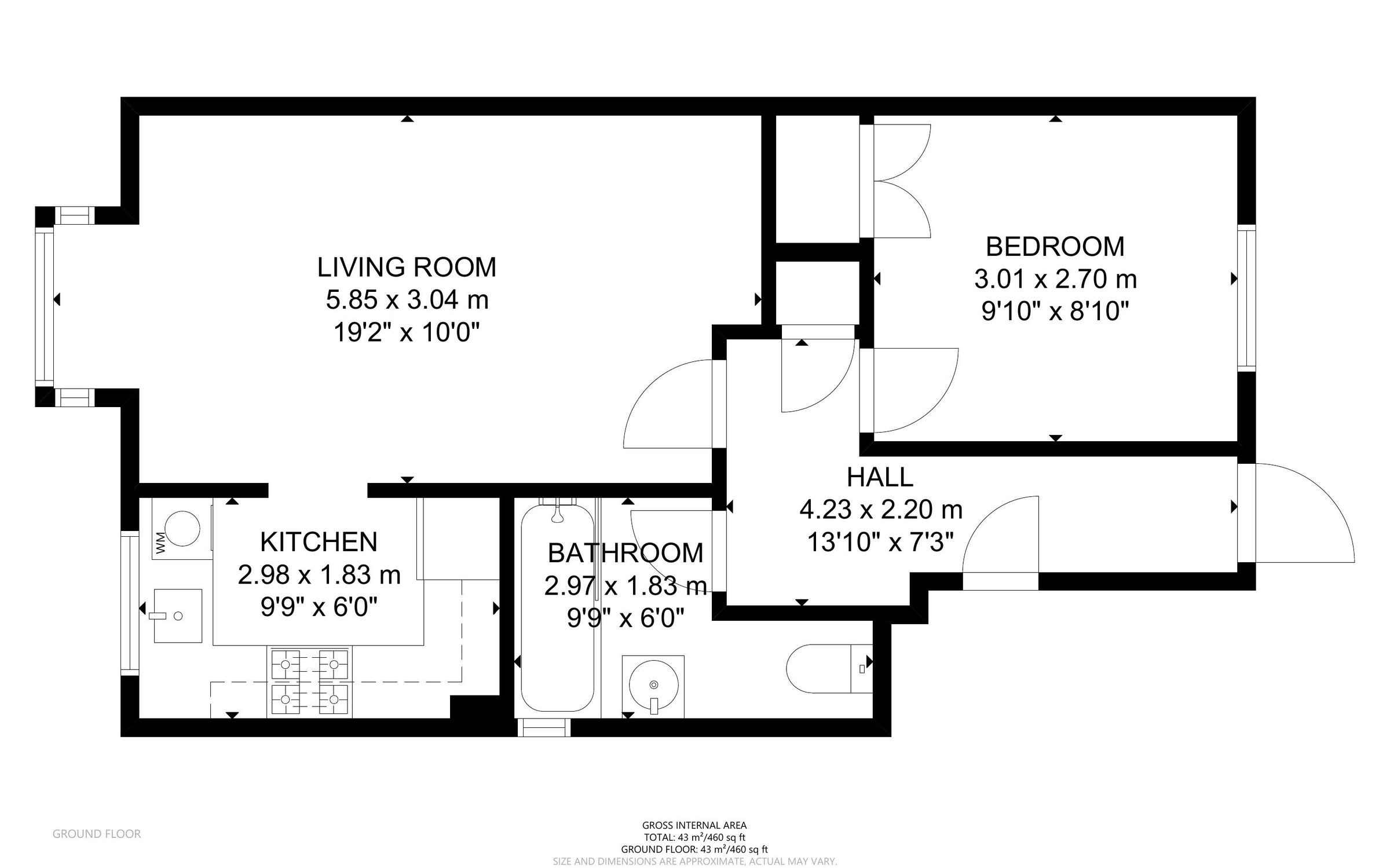 1 bed flat for sale in Fishbourne Road East, Chichester, West Sussex