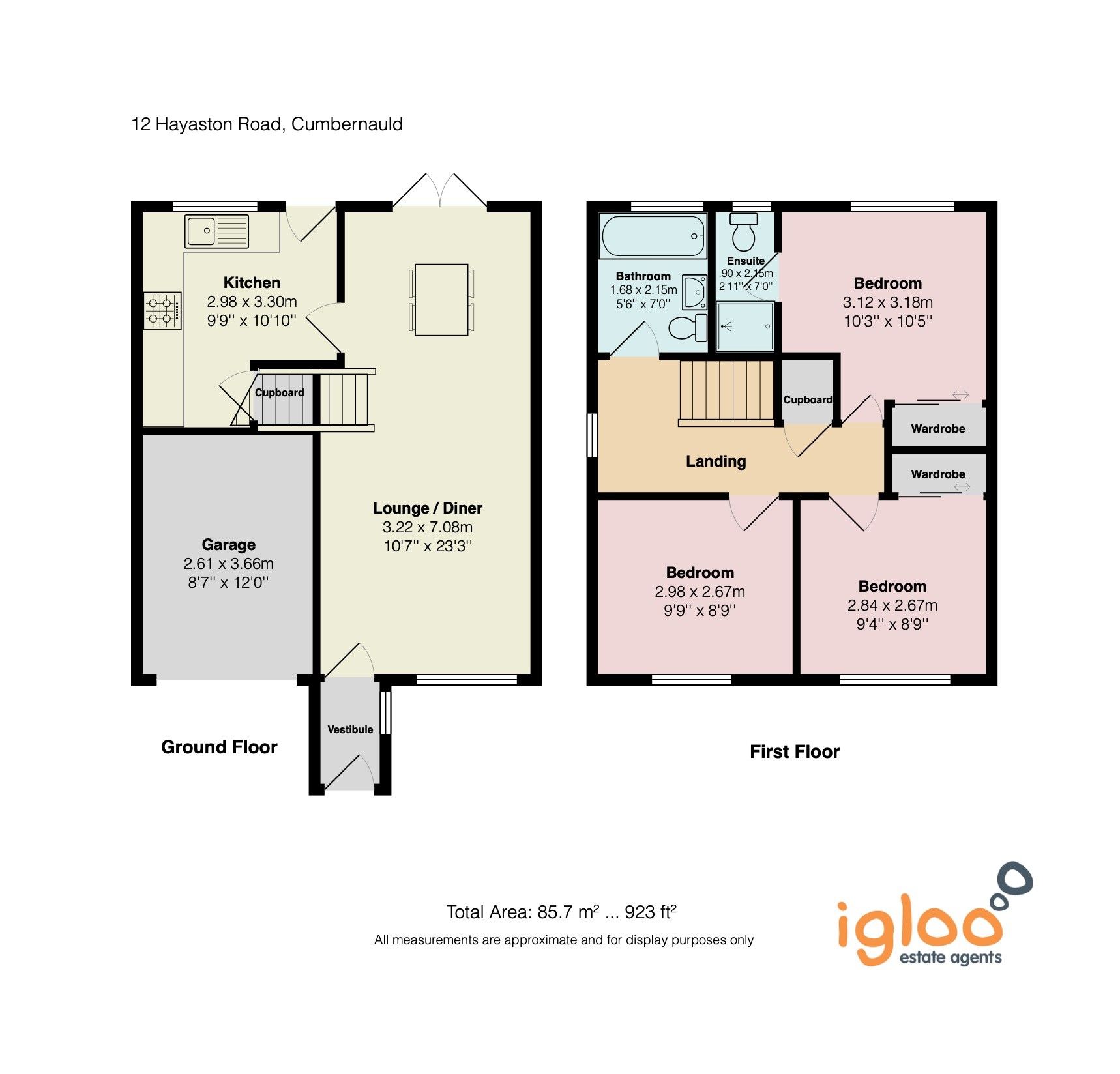 3 bed detached house for sale in Hayston Road, Carrickstone
