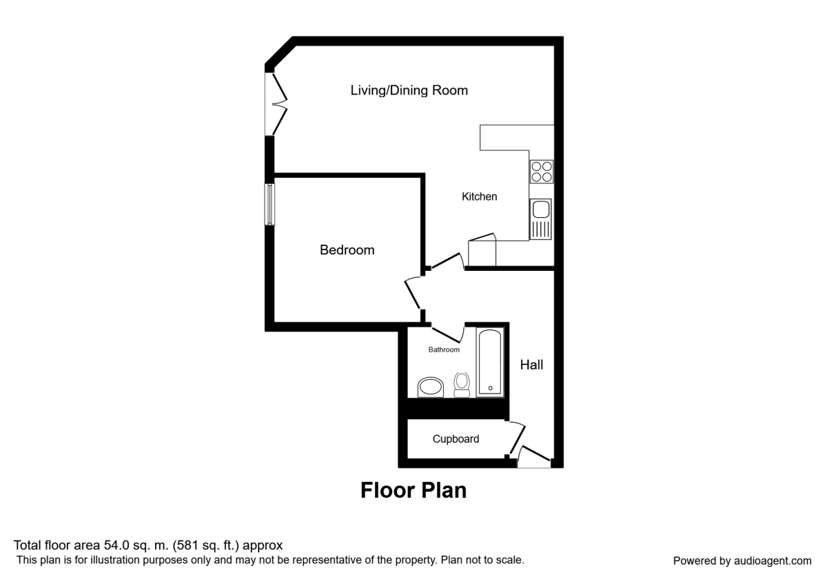 1 bed flat for sale in Mere House, 62 Ellesmere Street, Manchester