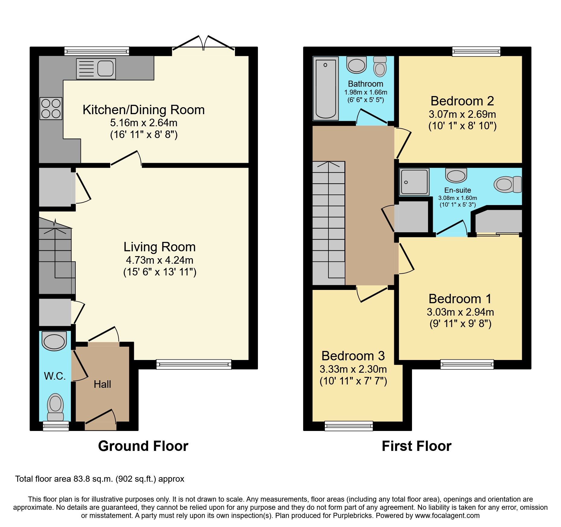 3 bed terraced house for sale in Hilton Road, Cowdenbeath KY4 Zoopla
