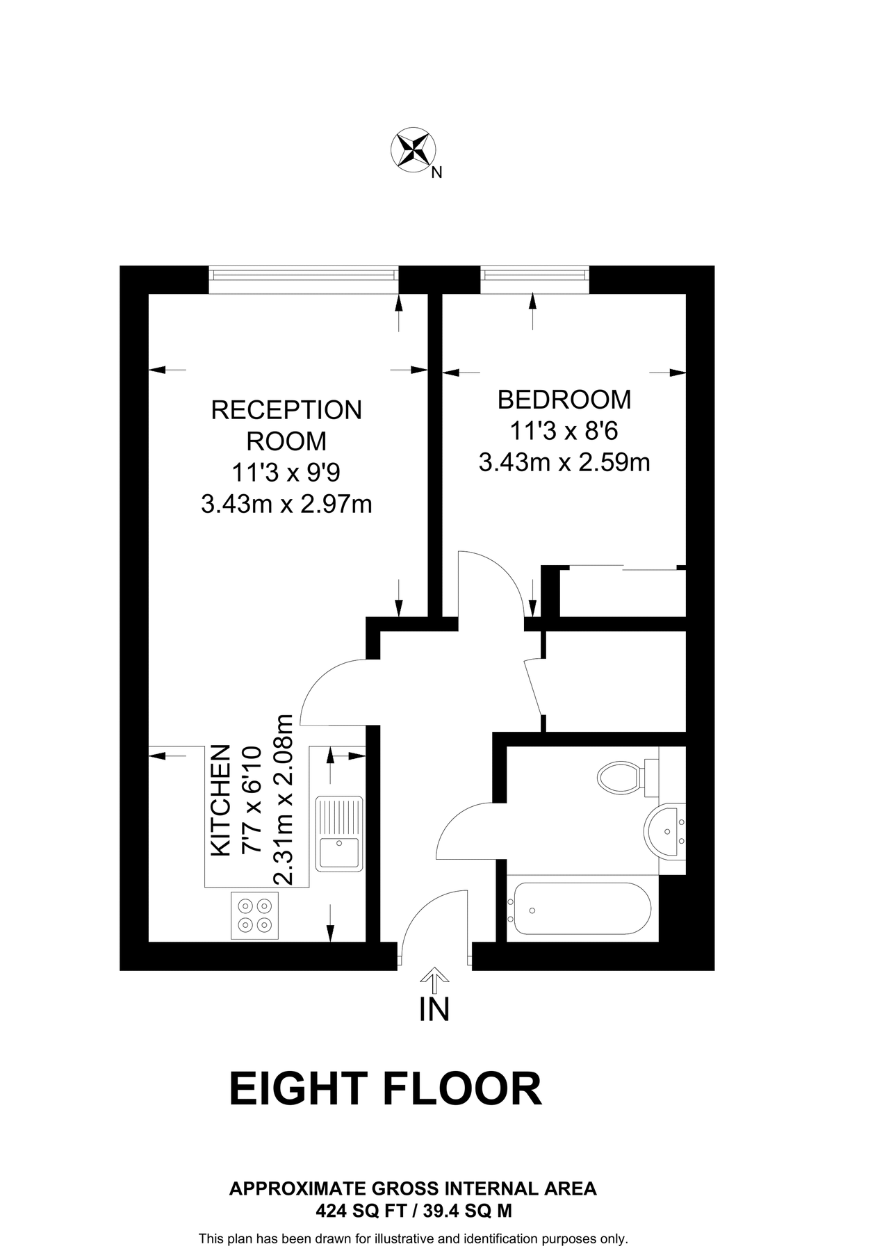 1 bed flat to rent in Tennyson Apartments, East Croydon CR0 Zoopla